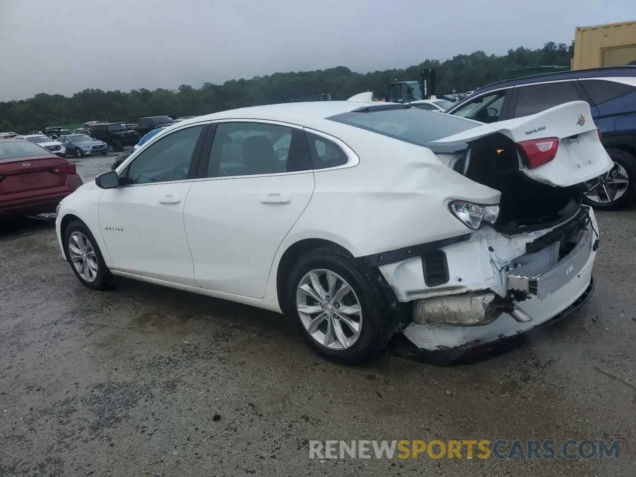 2 Photograph of a damaged car 1G1ZD5ST9SF128360 CHEVROLET MALIBU 2025