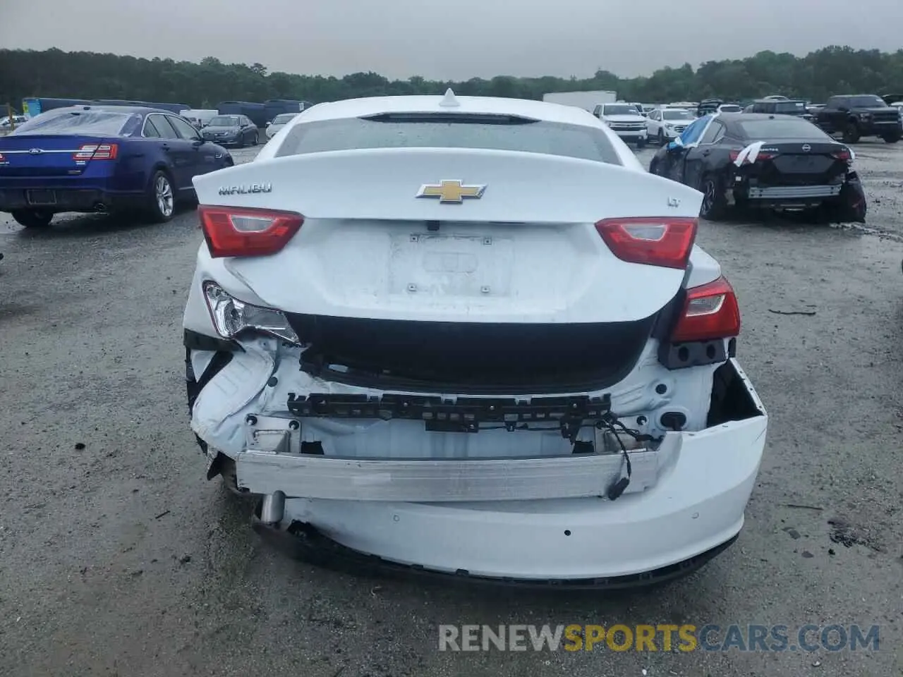 6 Photograph of a damaged car 1G1ZD5ST9SF128360 CHEVROLET MALIBU 2025