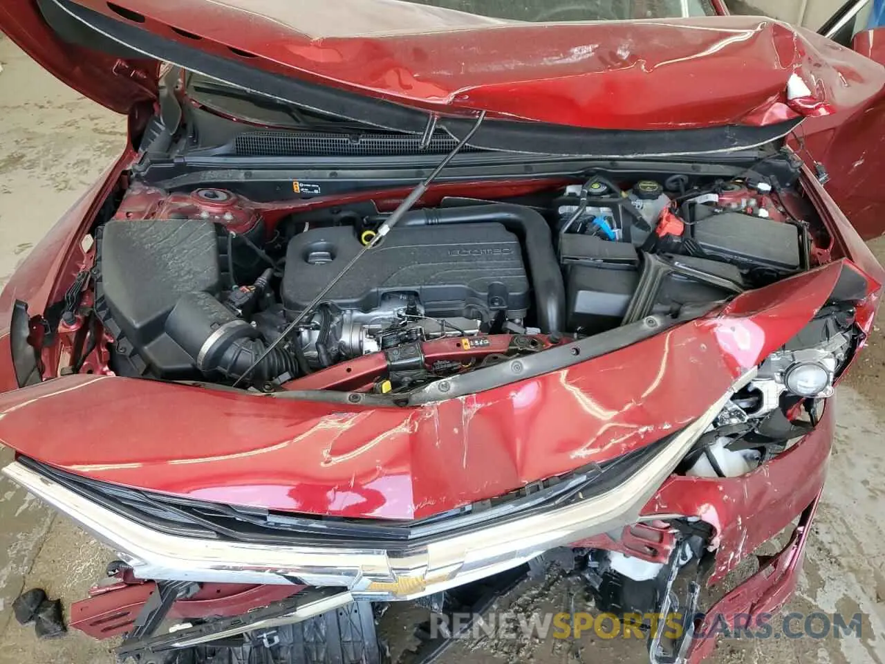 11 Photograph of a damaged car 1G1ZD5ST9SF134580 CHEVROLET MALIBU 2025
