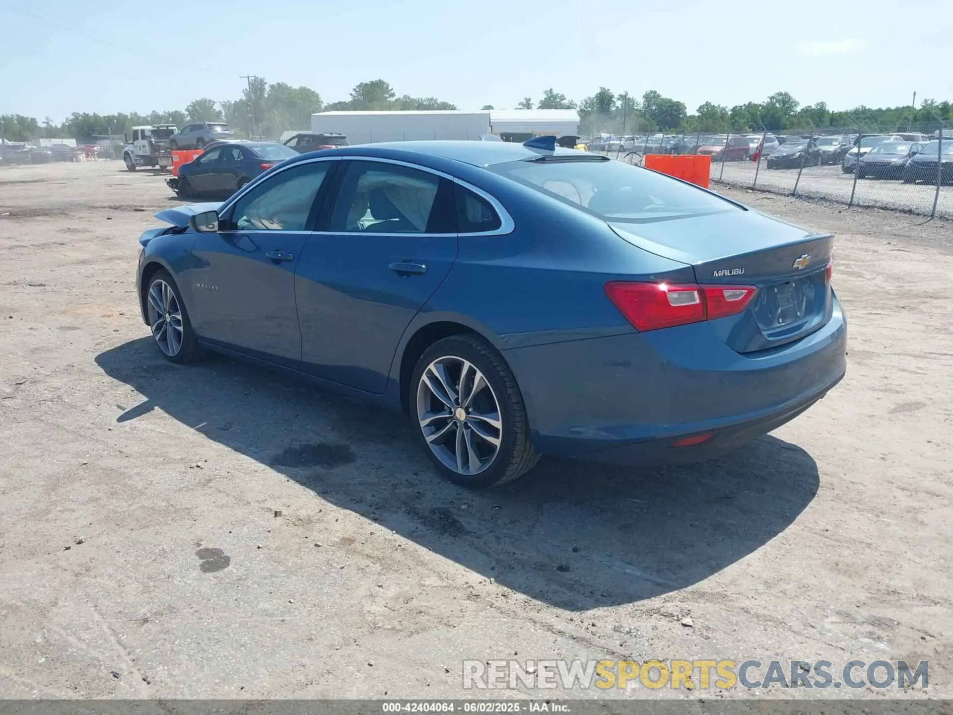 3 Photograph of a damaged car 1G1ZD5ST9SF148365 CHEVROLET MALIBU 2025