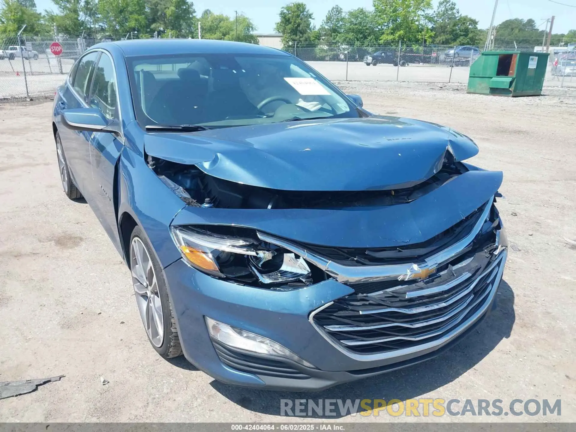 6 Photograph of a damaged car 1G1ZD5ST9SF148365 CHEVROLET MALIBU 2025