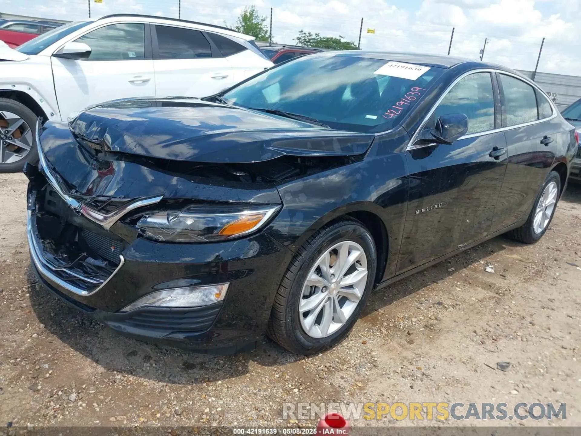 2 Photograph of a damaged car 1G1ZD5STXSF127685 CHEVROLET MALIBU 2025
