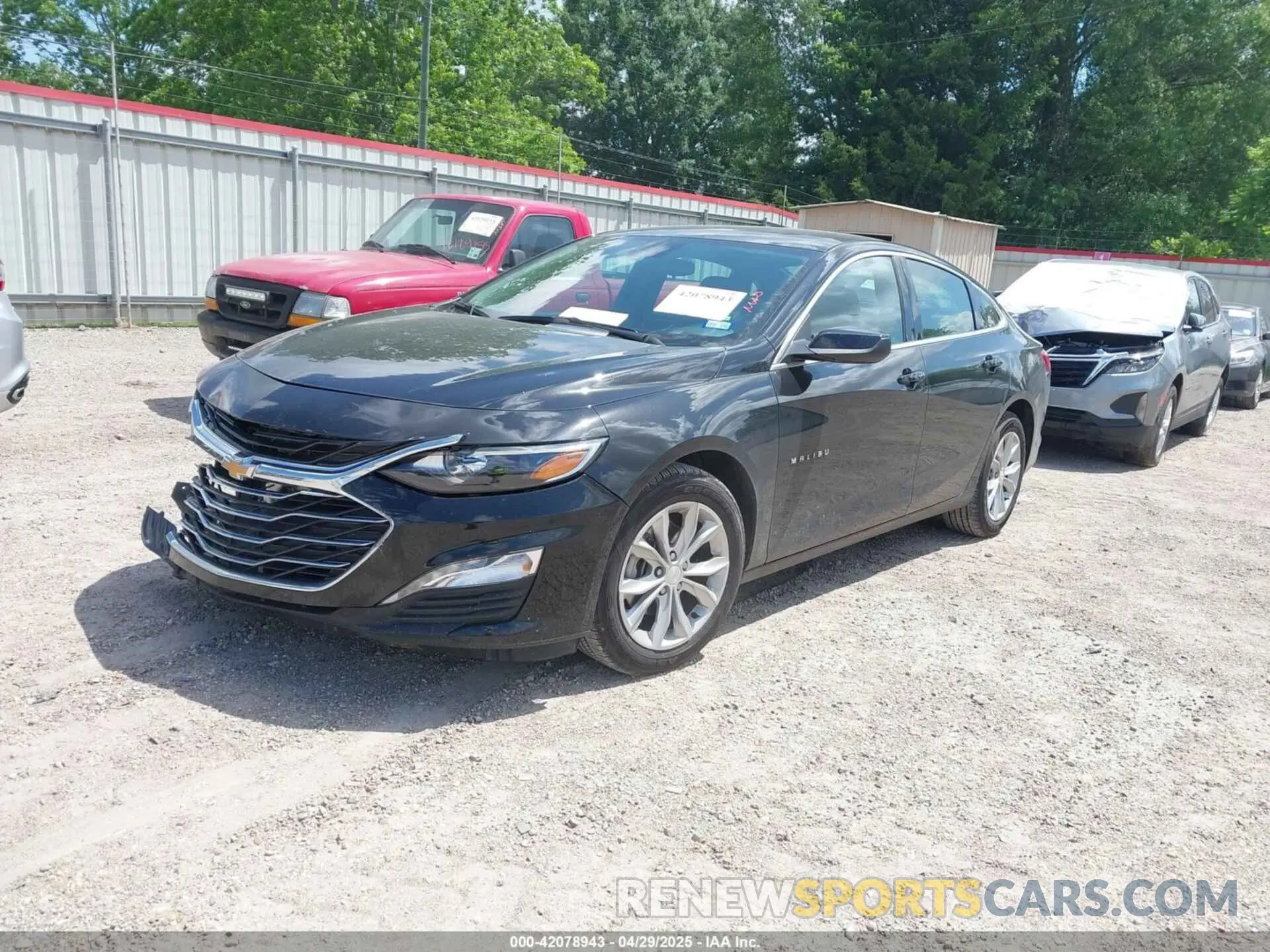 2 Photograph of a damaged car 1G1ZD5STXSF130988 CHEVROLET MALIBU 2025