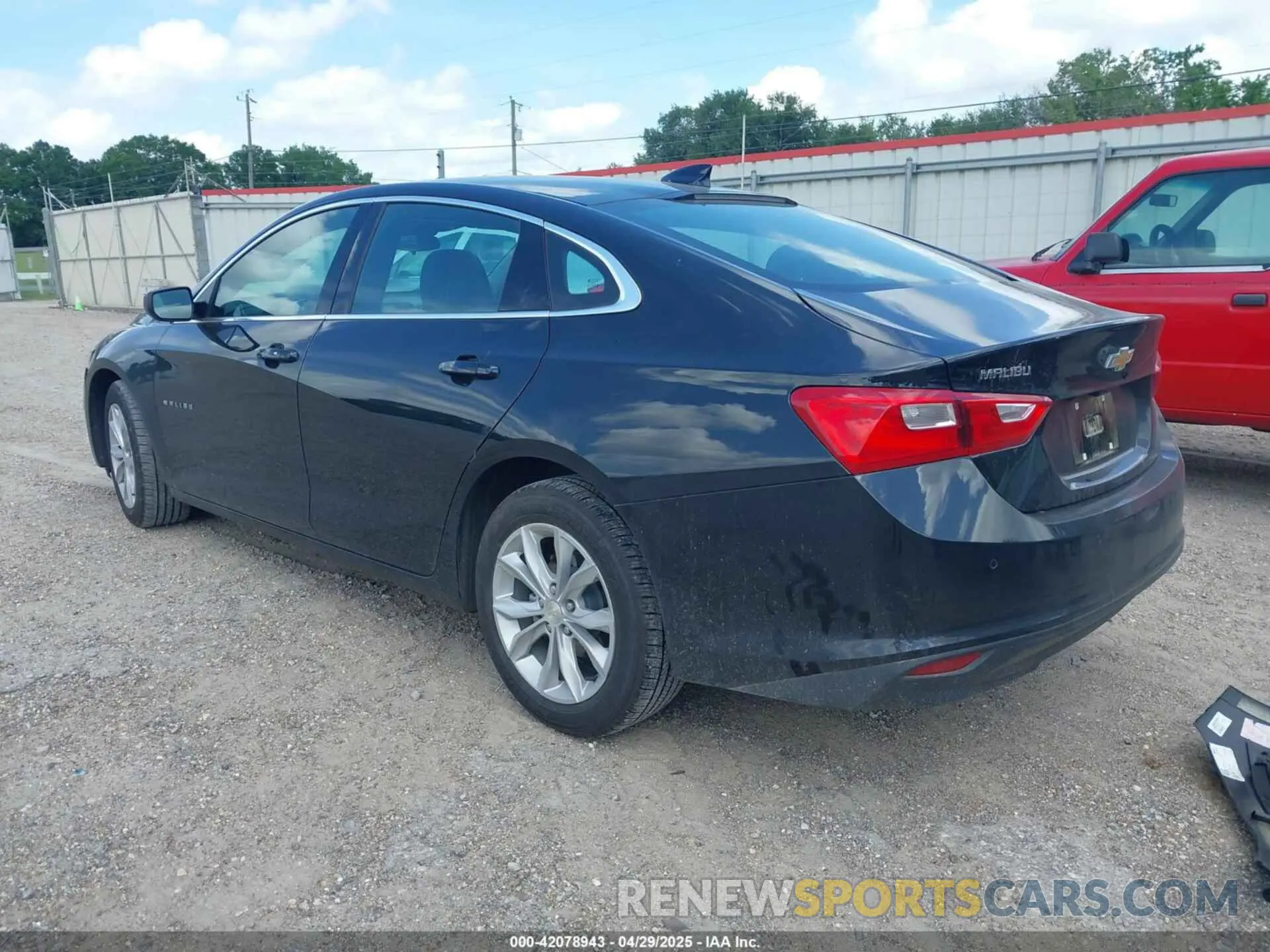 3 Photograph of a damaged car 1G1ZD5STXSF130988 CHEVROLET MALIBU 2025