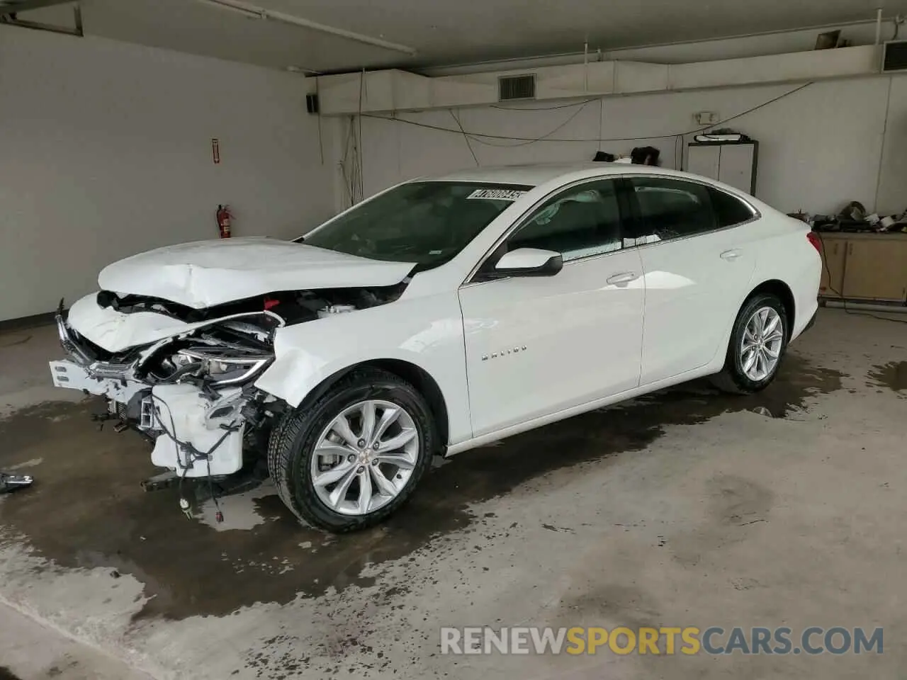 1 Photograph of a damaged car 1G1ZD5STXSF140453 CHEVROLET MALIBU 2025