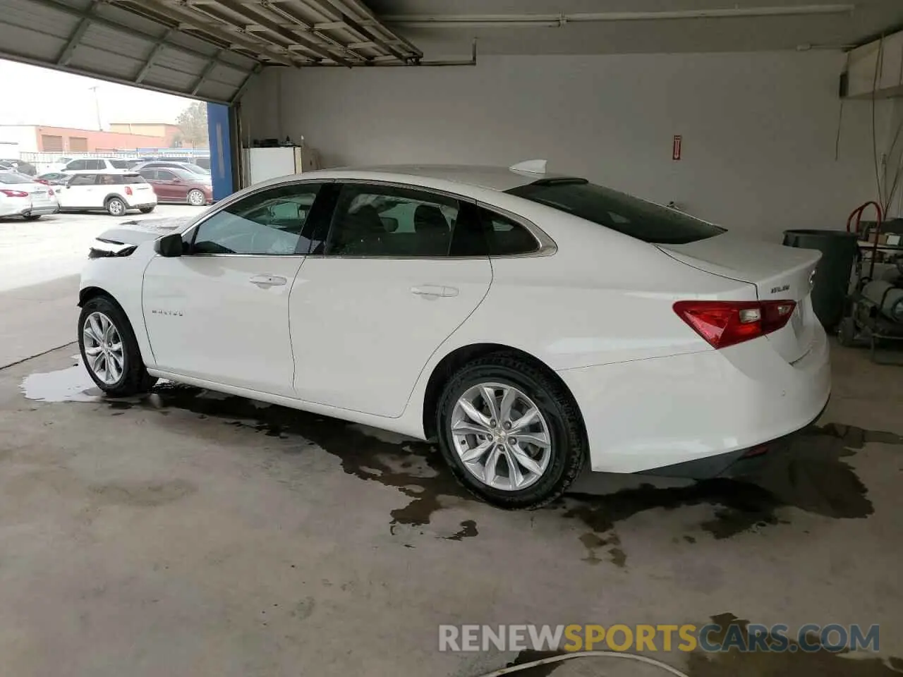 2 Photograph of a damaged car 1G1ZD5STXSF140453 CHEVROLET MALIBU 2025