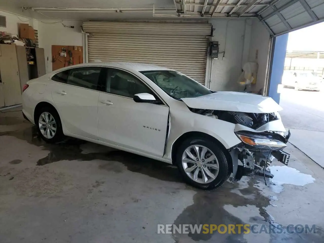 4 Photograph of a damaged car 1G1ZD5STXSF140453 CHEVROLET MALIBU 2025