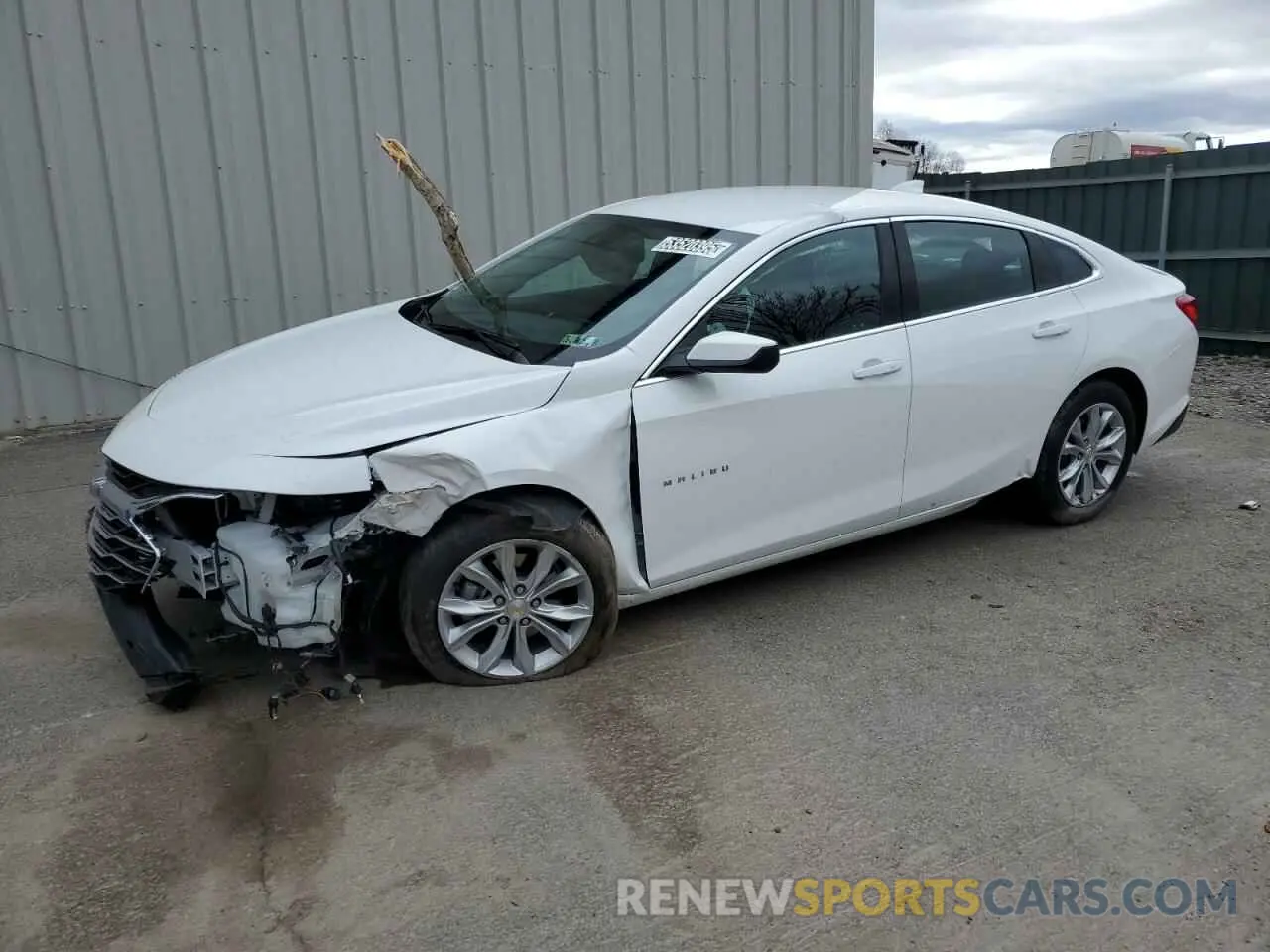 1 Photograph of a damaged car 1G1ZD5STXSF141313 CHEVROLET MALIBU 2025
