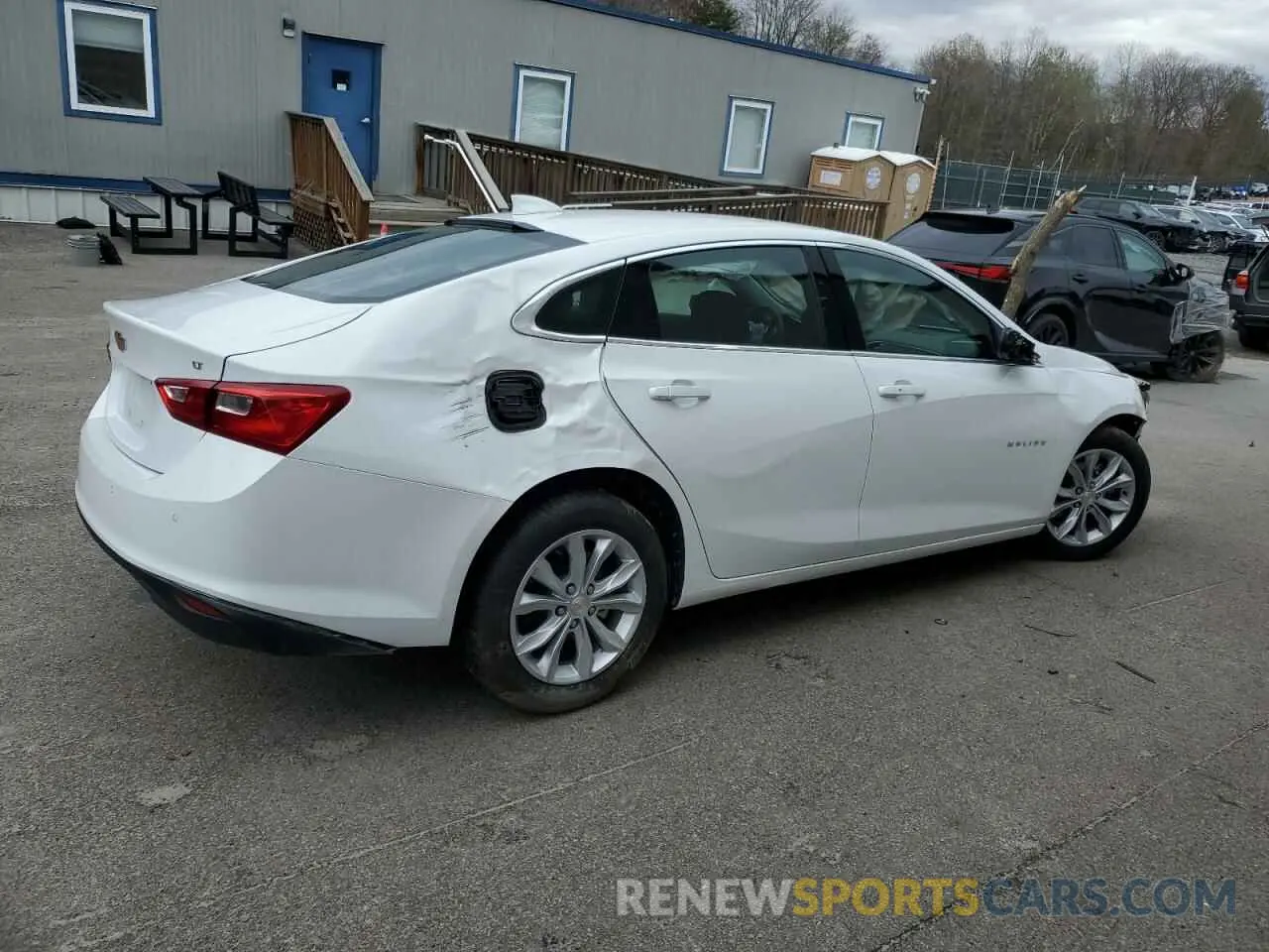 3 Photograph of a damaged car 1G1ZD5STXSF141313 CHEVROLET MALIBU 2025