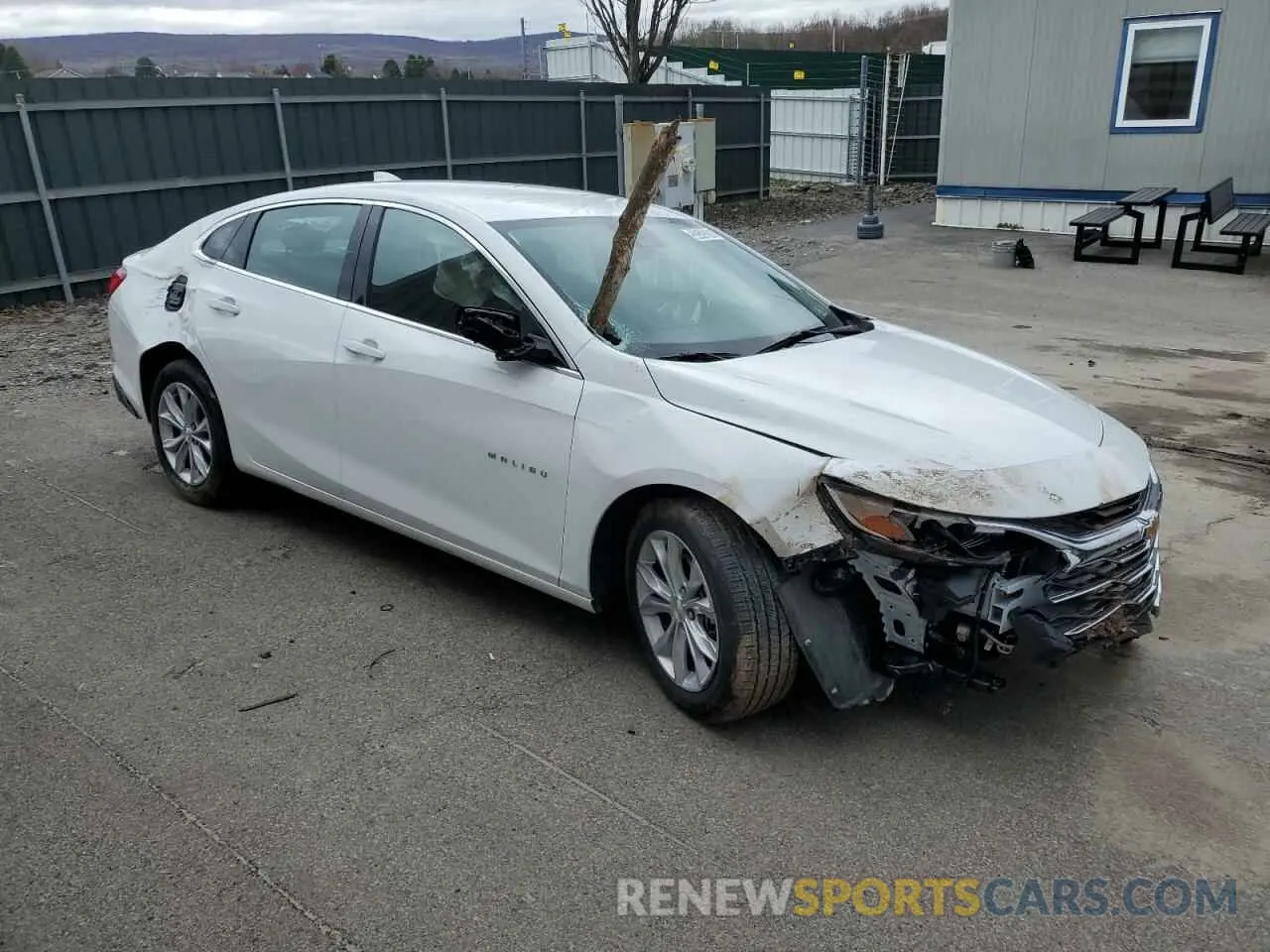 4 Photograph of a damaged car 1G1ZD5STXSF141313 CHEVROLET MALIBU 2025