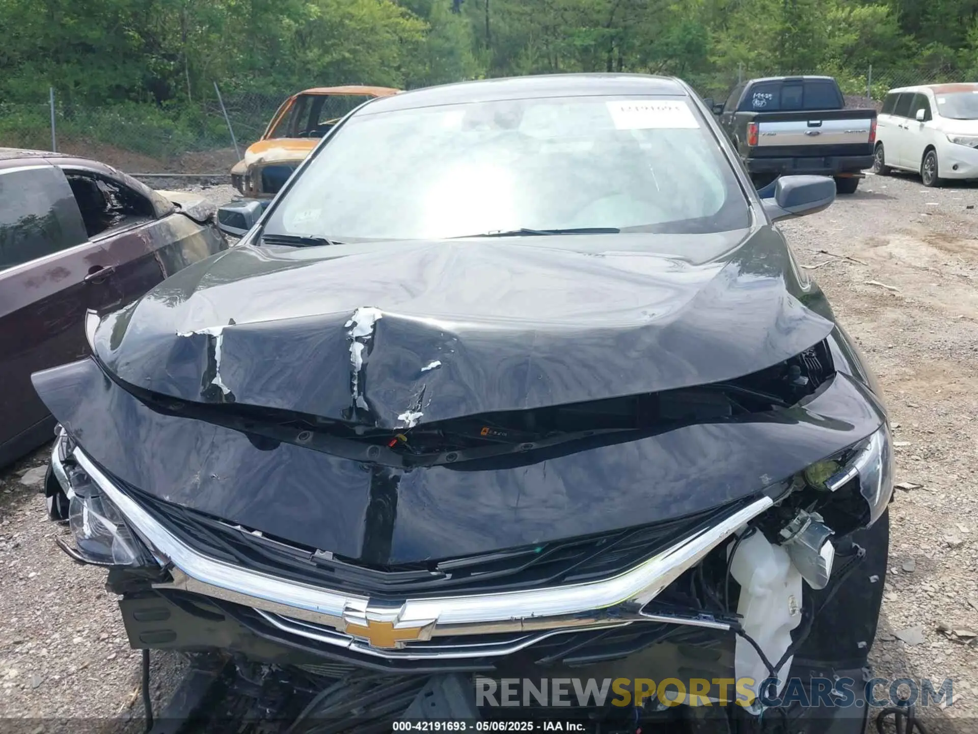 6 Photograph of a damaged car 1G1ZD5STXSF147810 CHEVROLET MALIBU 2025