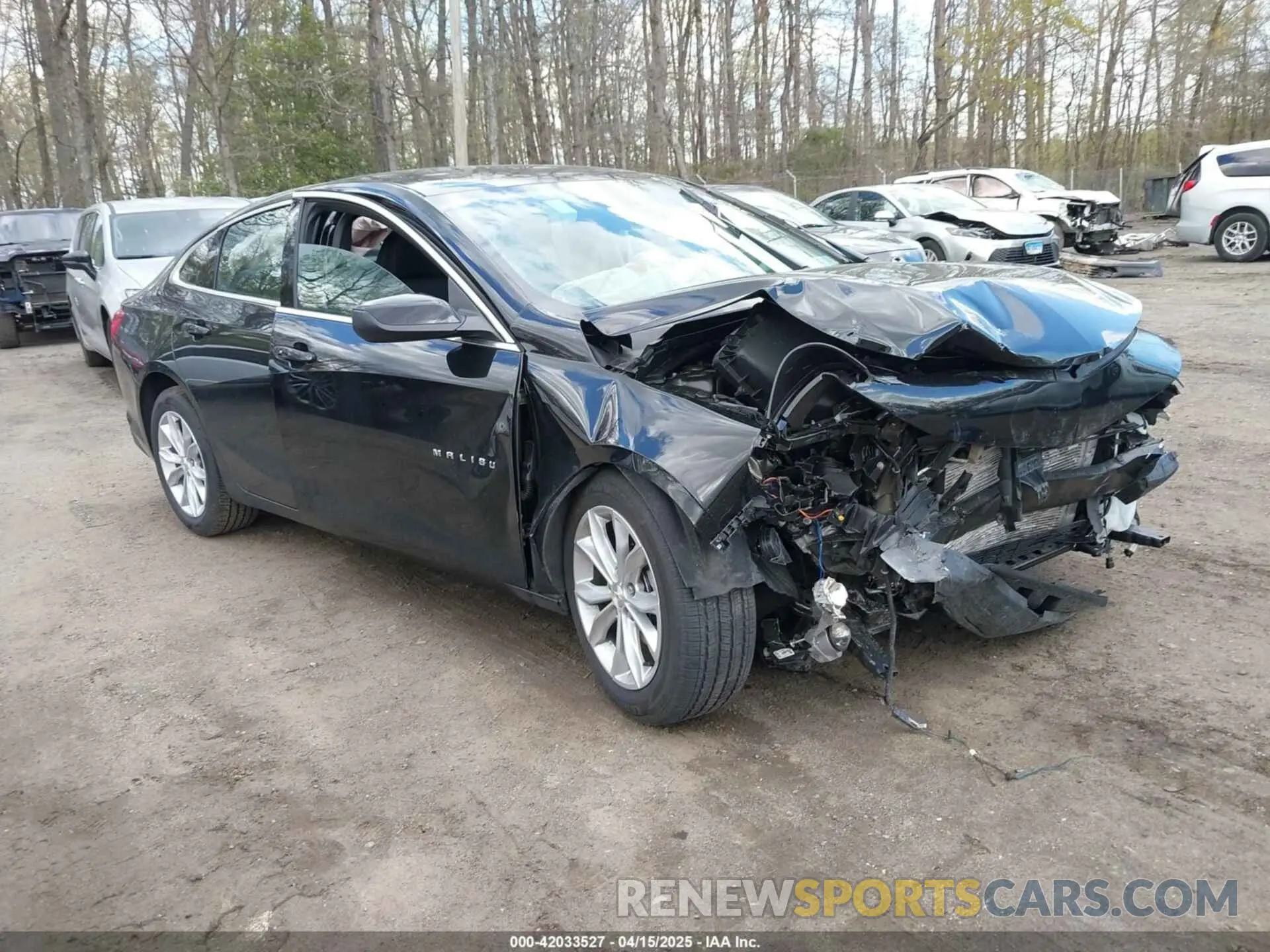 1 Photograph of a damaged car 1G1ZD5STXSF149444 CHEVROLET MALIBU 2025