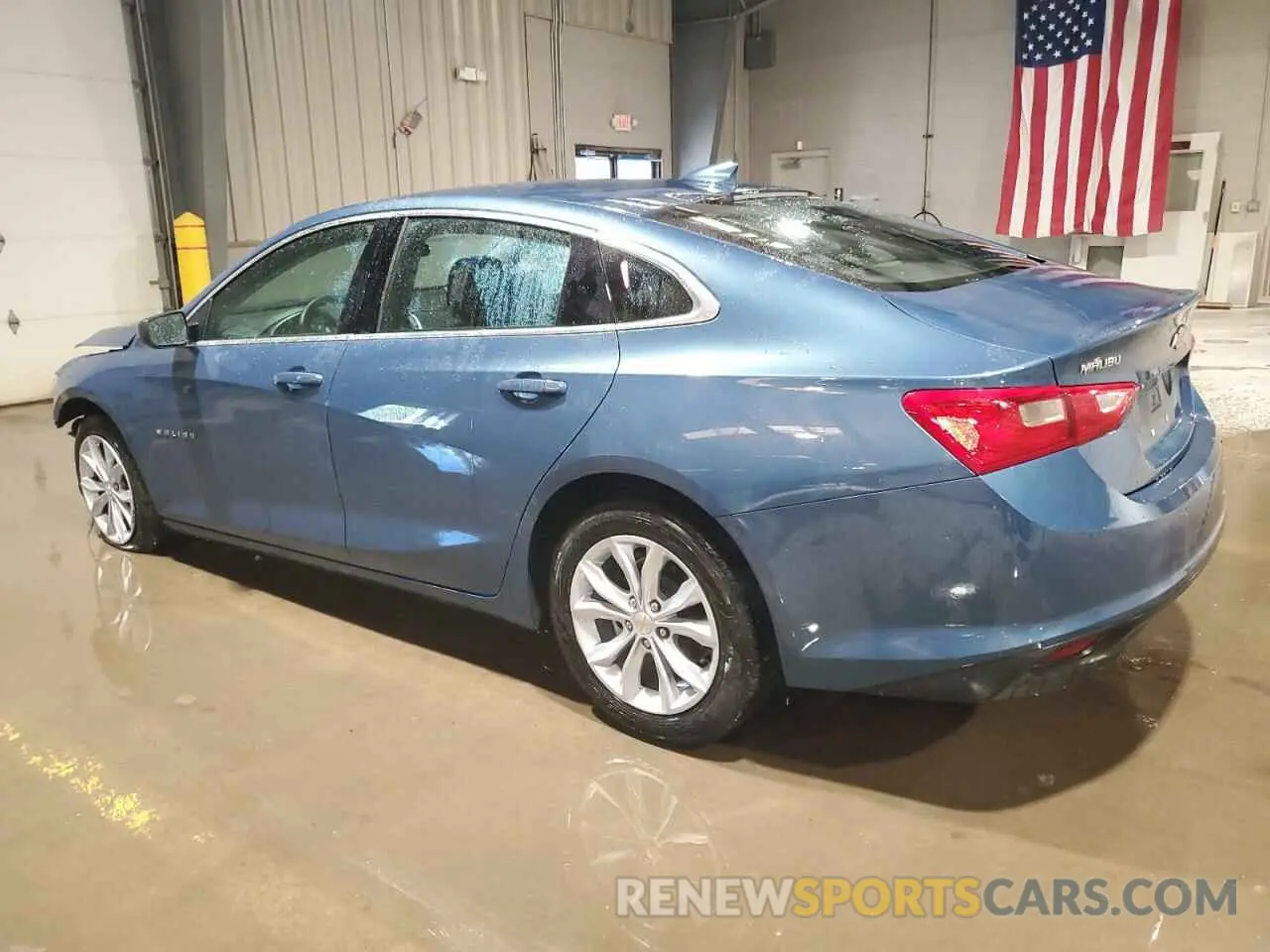 2 Photograph of a damaged car 1G1ZD5STXSF152117 CHEVROLET MALIBU 2025