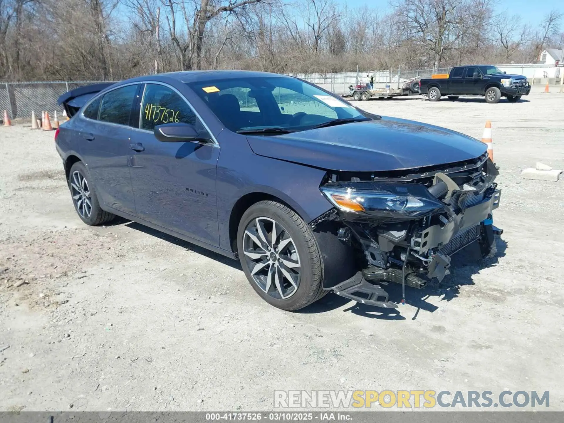 1 Photograph of a damaged car 1G1ZG5ST1SF116338 CHEVROLET MALIBU 2025
