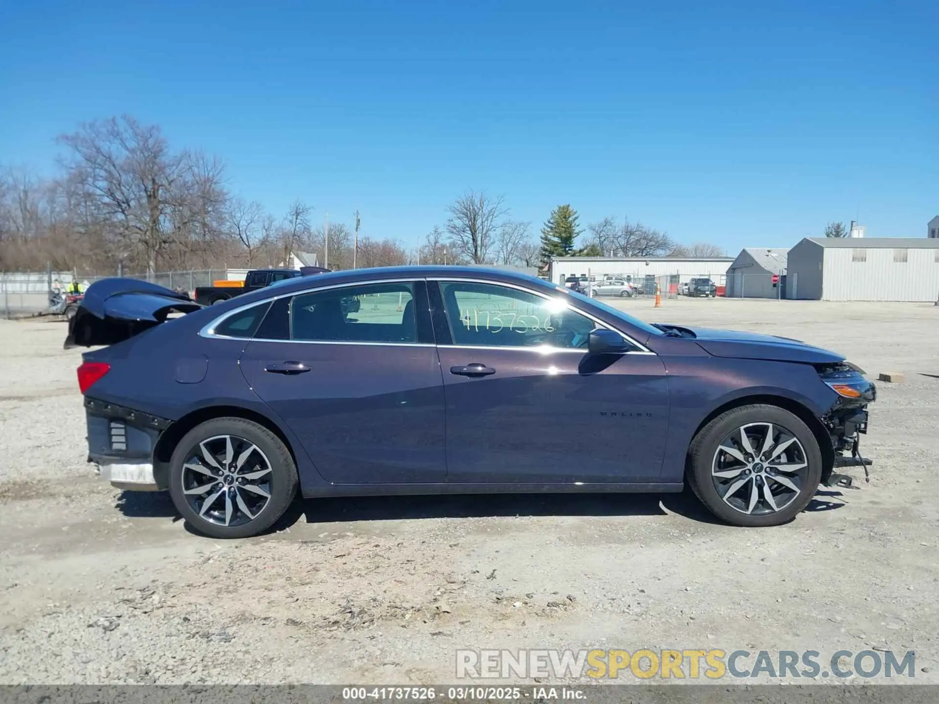 14 Photograph of a damaged car 1G1ZG5ST1SF116338 CHEVROLET MALIBU 2025