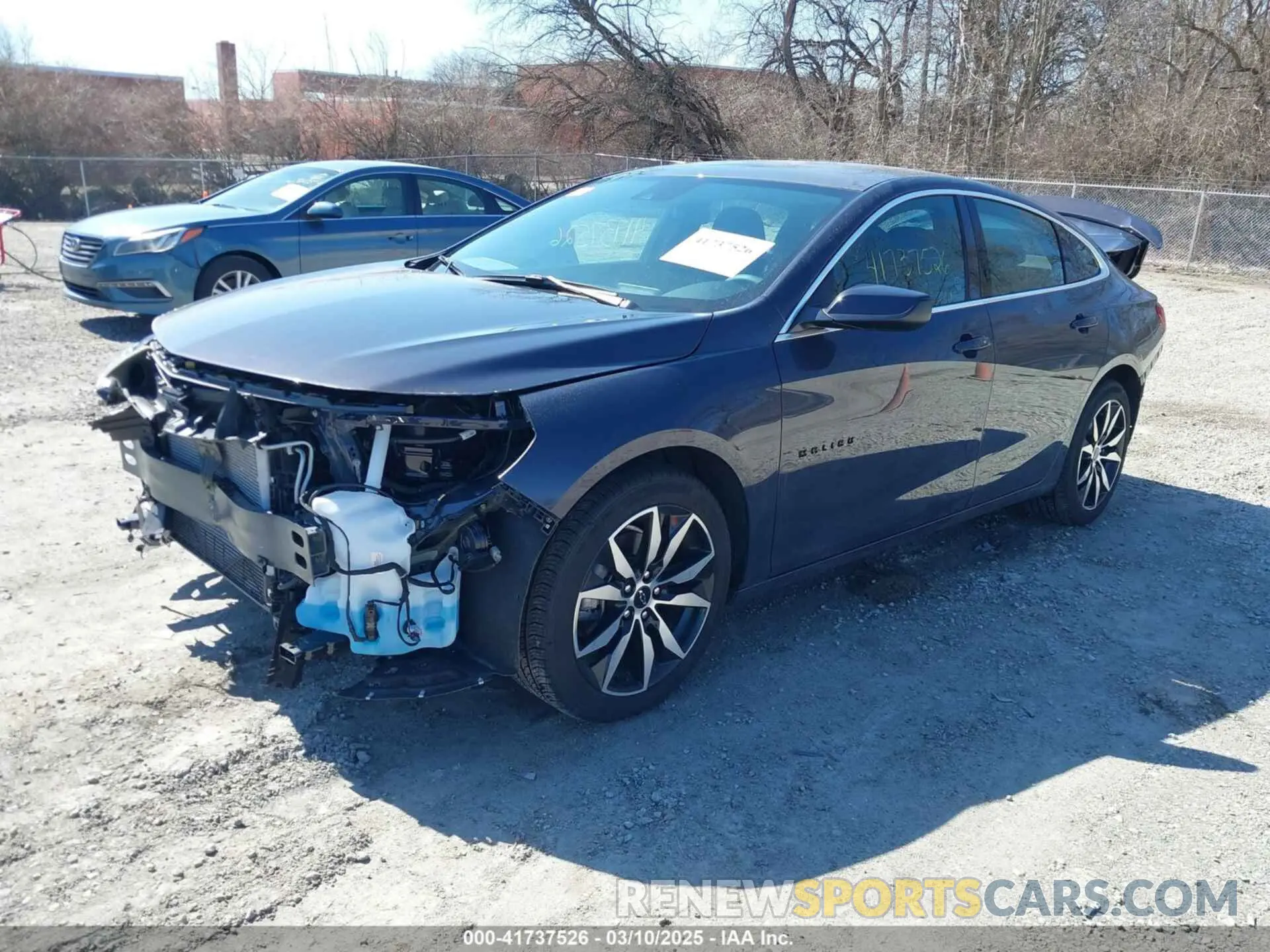 2 Photograph of a damaged car 1G1ZG5ST1SF116338 CHEVROLET MALIBU 2025