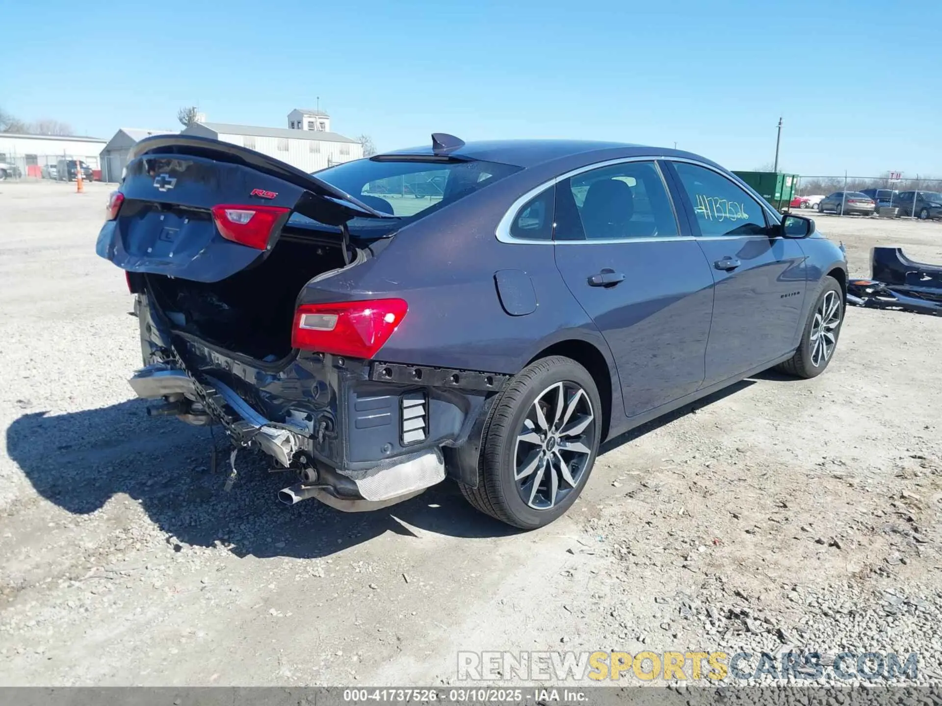 4 Photograph of a damaged car 1G1ZG5ST1SF116338 CHEVROLET MALIBU 2025