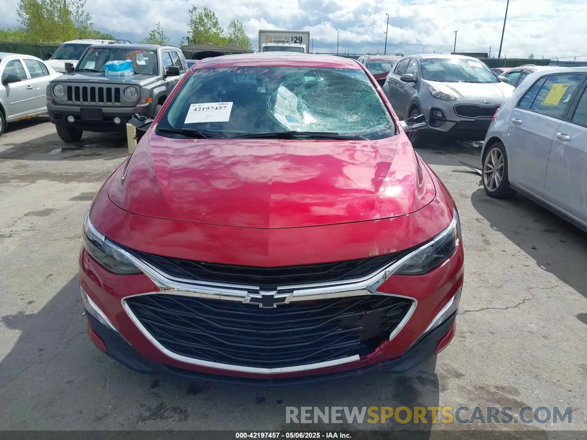 12 Photograph of a damaged car 1G1ZG5ST2SF150806 CHEVROLET MALIBU 2025