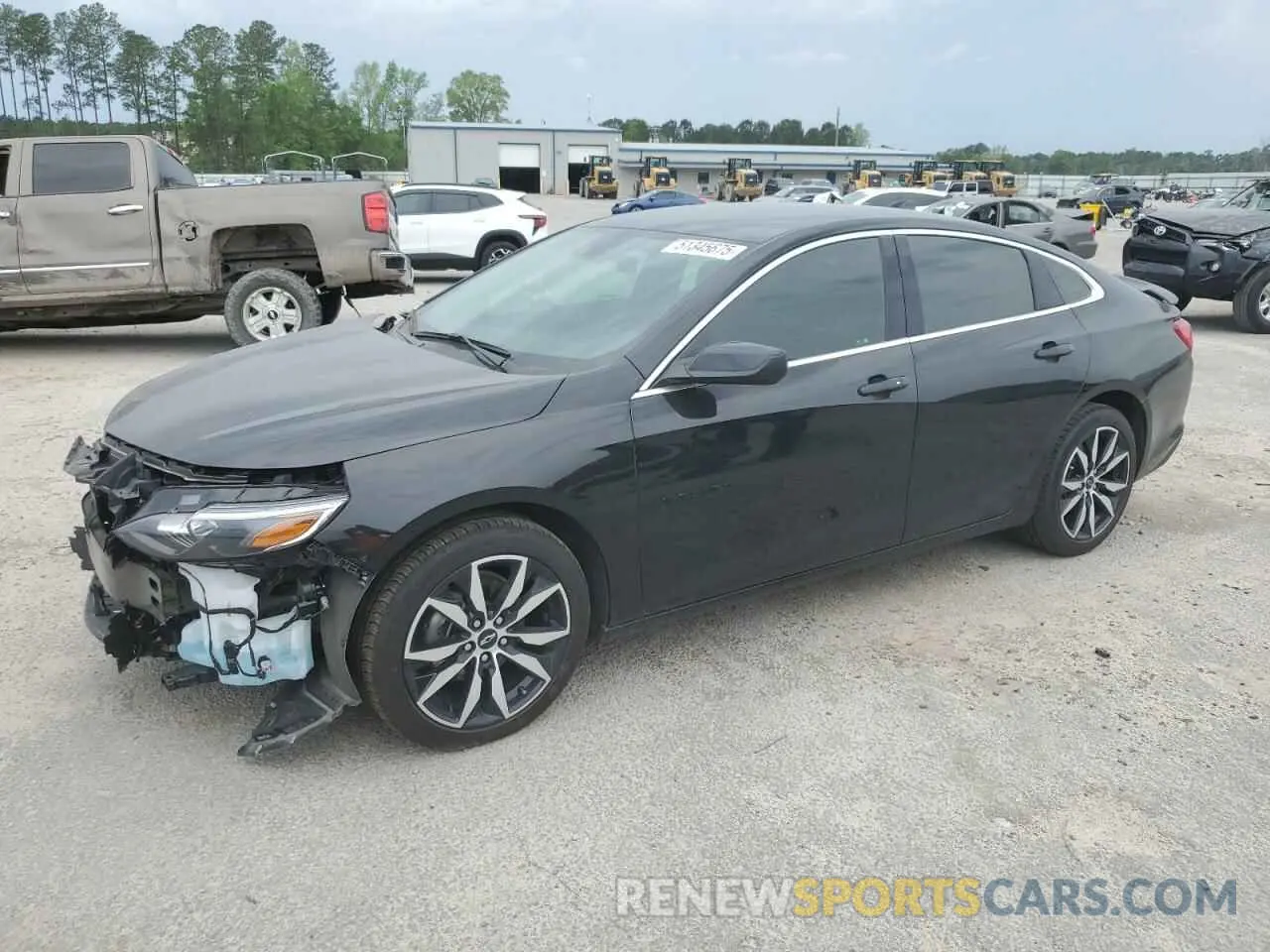 1 Photograph of a damaged car 1G1ZG5ST5SF104015 CHEVROLET MALIBU 2025
