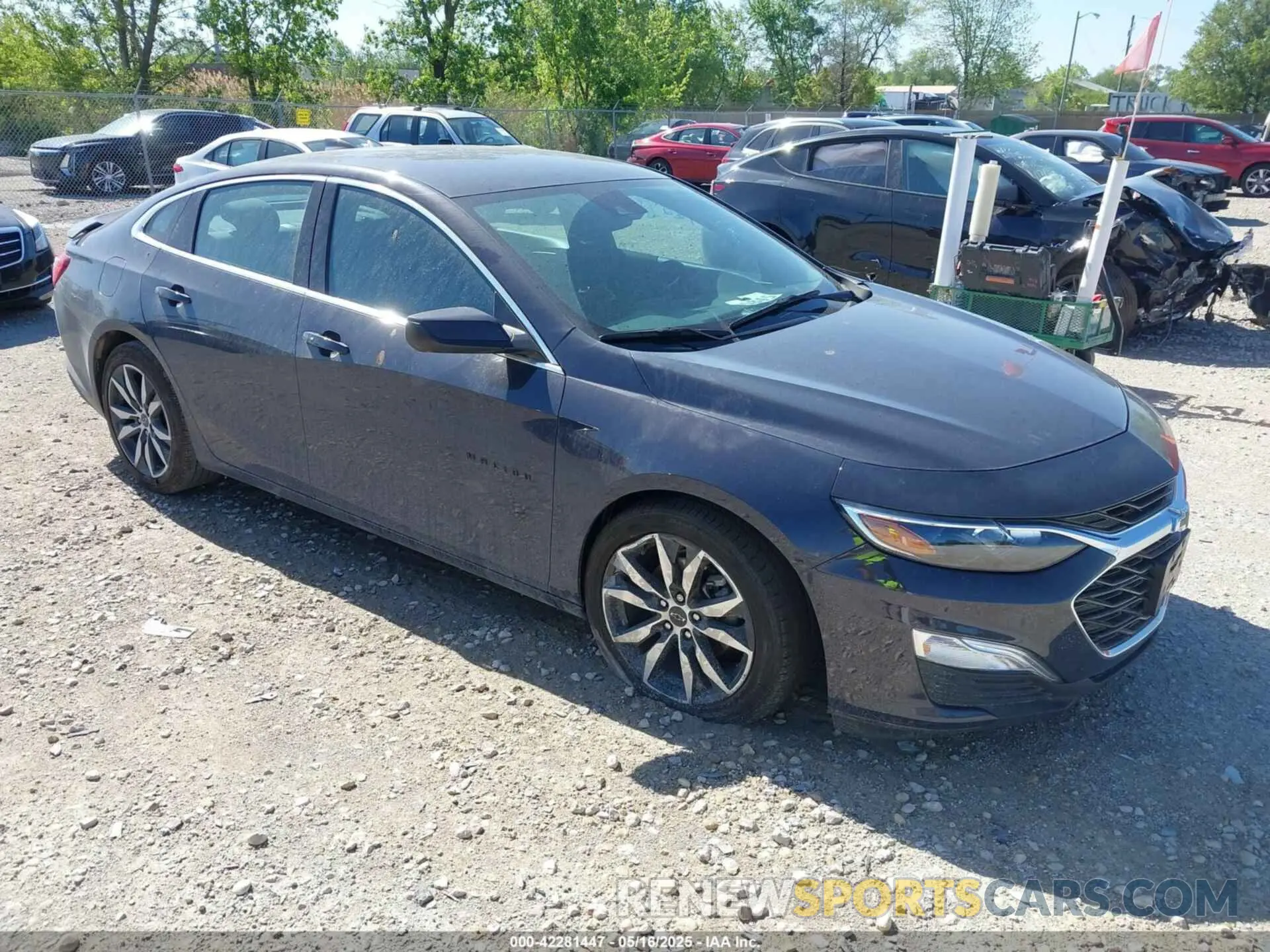 1 Photograph of a damaged car 1G1ZG5ST5SF116293 CHEVROLET MALIBU 2025