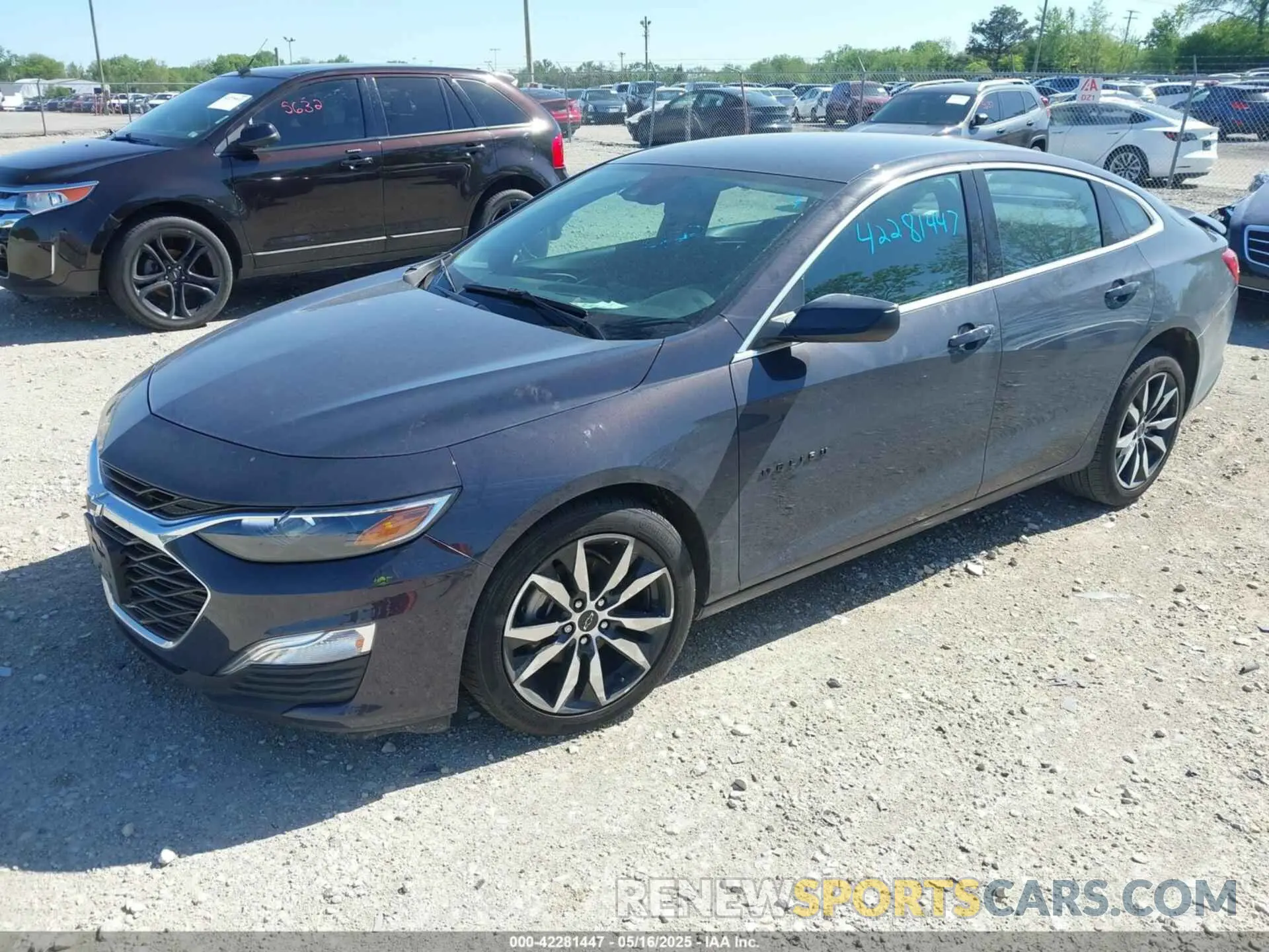 2 Photograph of a damaged car 1G1ZG5ST5SF116293 CHEVROLET MALIBU 2025