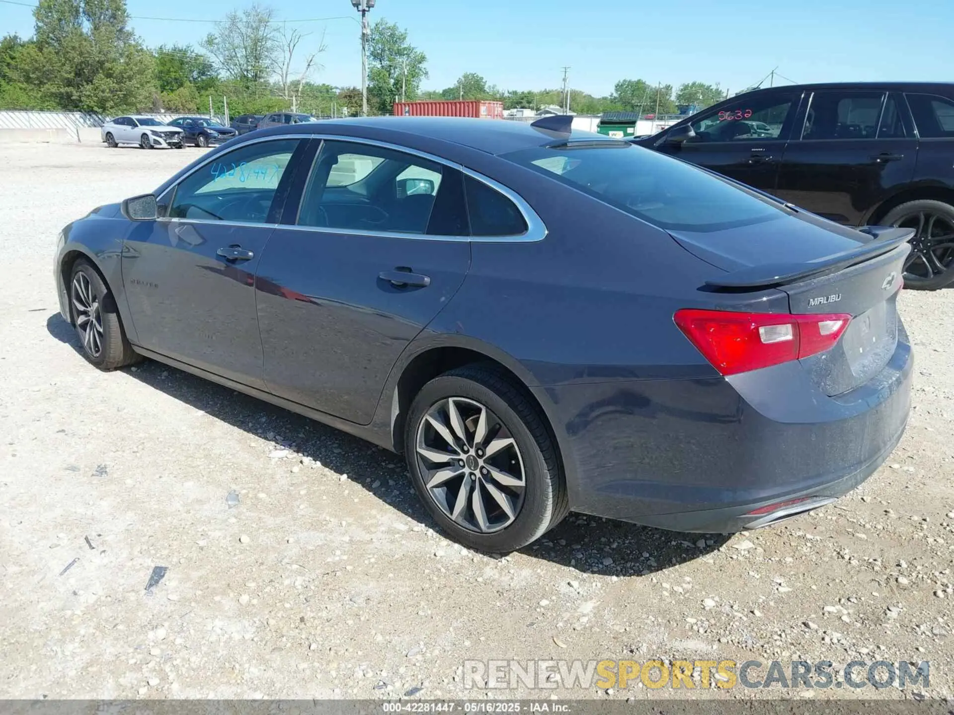 3 Photograph of a damaged car 1G1ZG5ST5SF116293 CHEVROLET MALIBU 2025