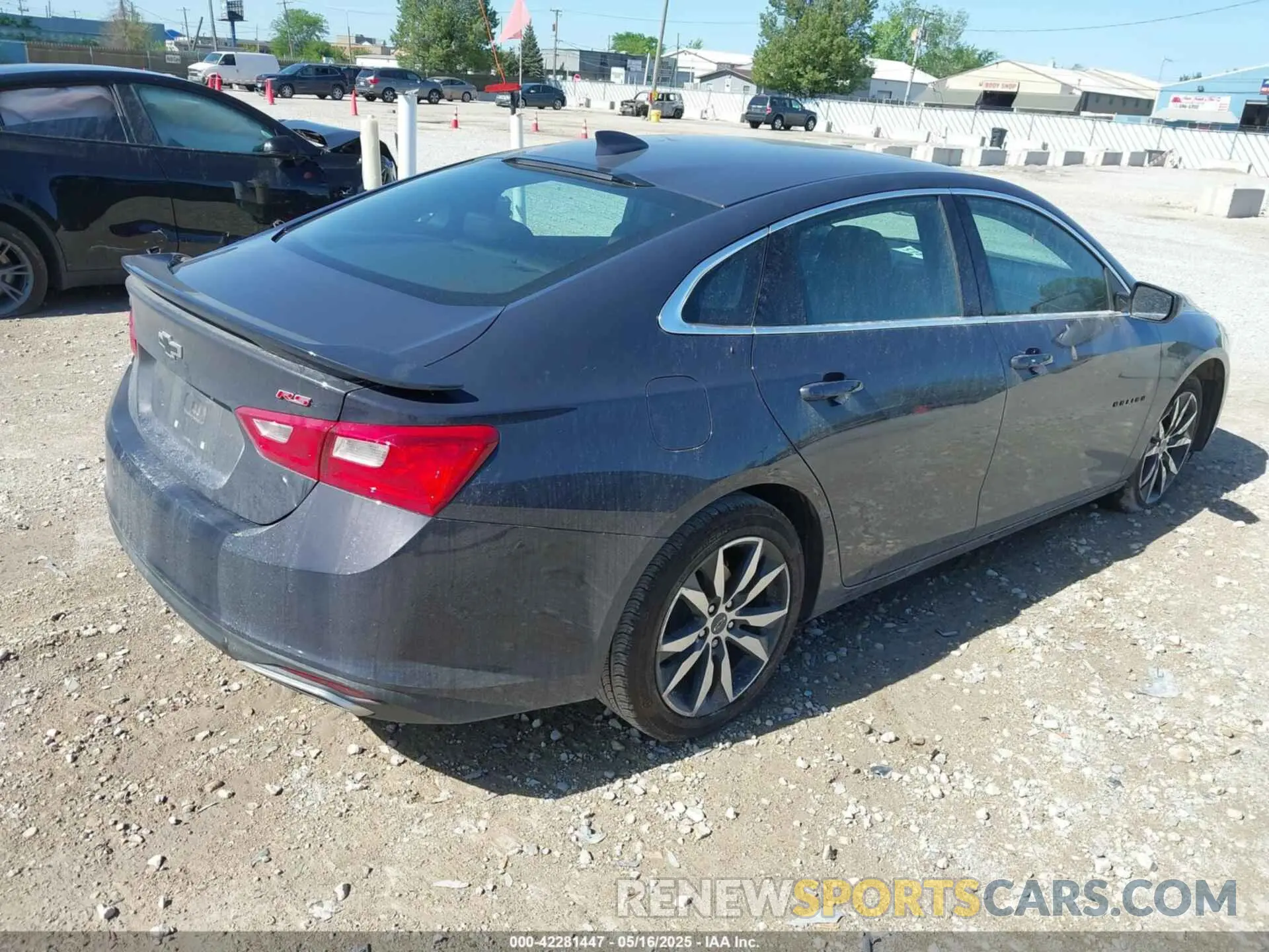 4 Photograph of a damaged car 1G1ZG5ST5SF116293 CHEVROLET MALIBU 2025
