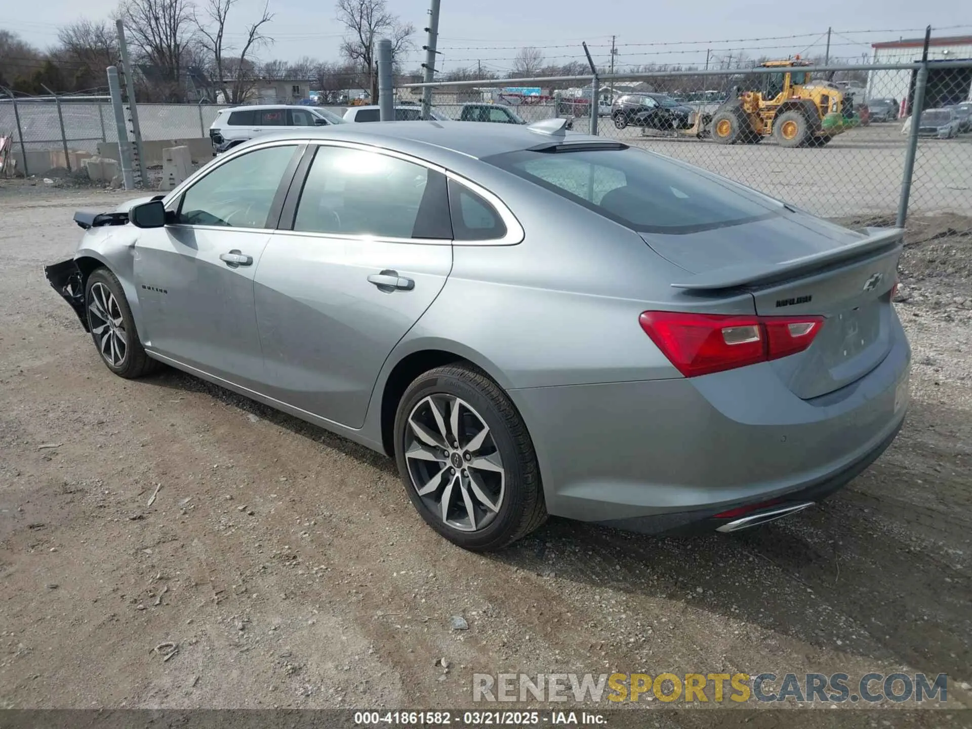 3 Photograph of a damaged car 1G1ZG5ST6SF152056 CHEVROLET MALIBU 2025