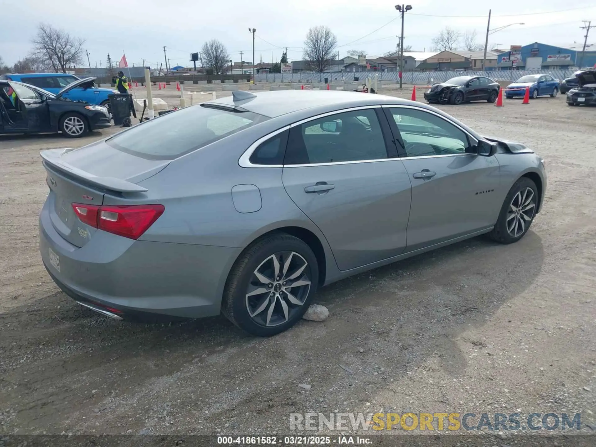 4 Photograph of a damaged car 1G1ZG5ST6SF152056 CHEVROLET MALIBU 2025