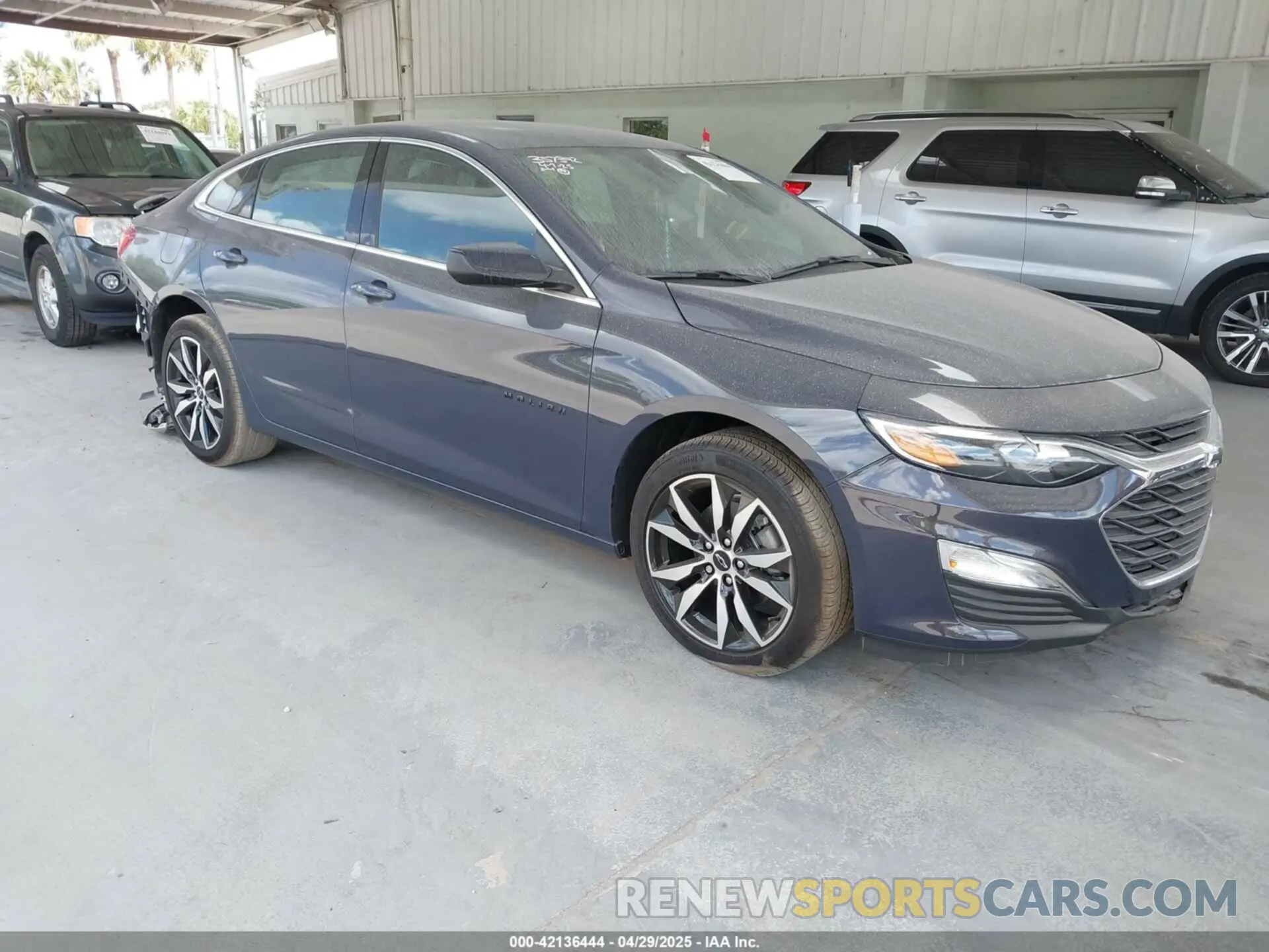 1 Photograph of a damaged car 1G1ZG5ST8SF133654 CHEVROLET MALIBU 2025