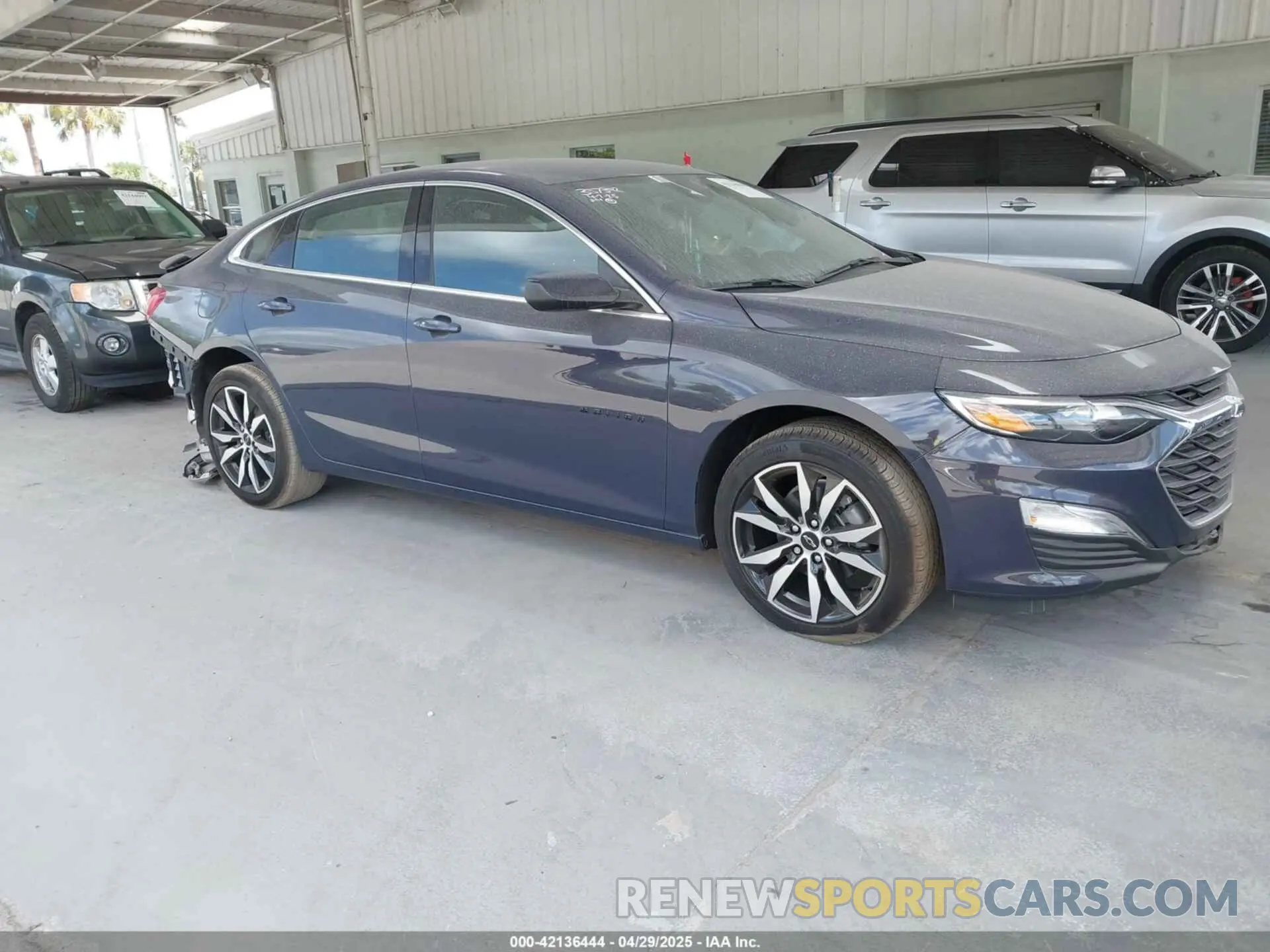 14 Photograph of a damaged car 1G1ZG5ST8SF133654 CHEVROLET MALIBU 2025