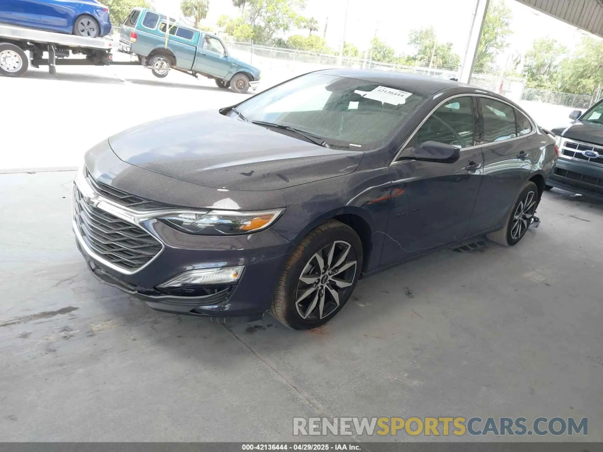 2 Photograph of a damaged car 1G1ZG5ST8SF133654 CHEVROLET MALIBU 2025