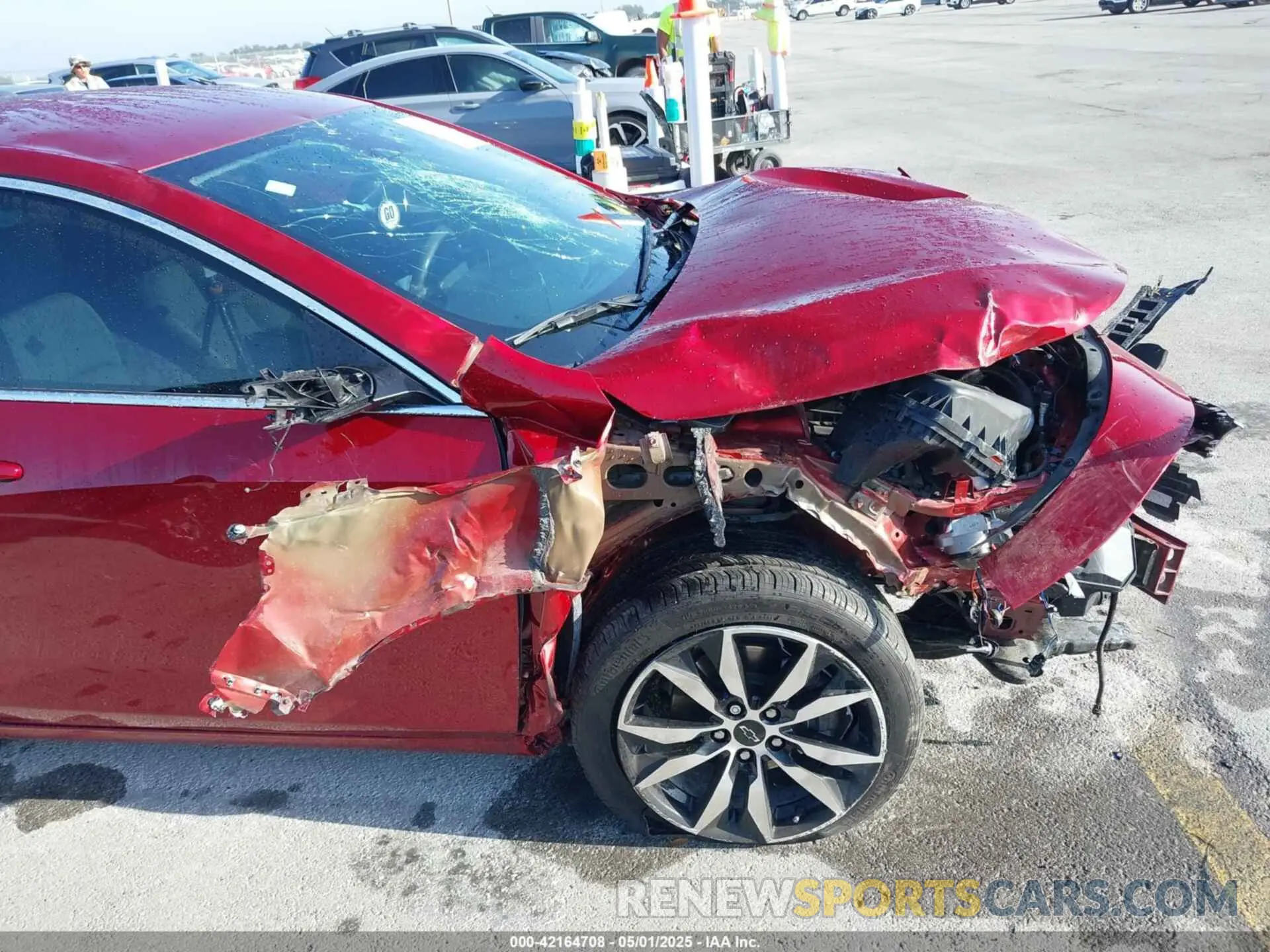17 Photograph of a damaged car 1G1ZG5ST9SF111419 CHEVROLET MALIBU 2025