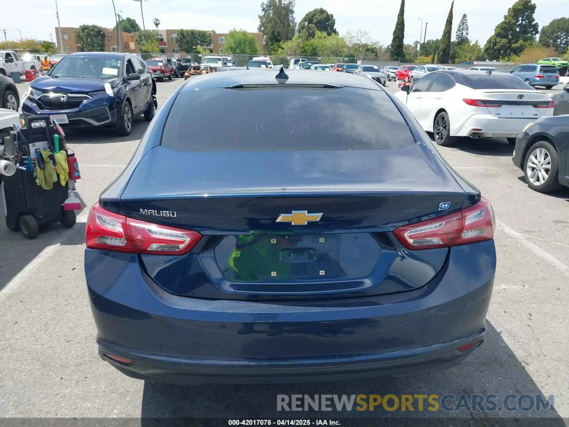 16 Photograph of a damaged car 1G1ZF5SU5KF141612 CHEVROLET MALIBU HYBRID 2019