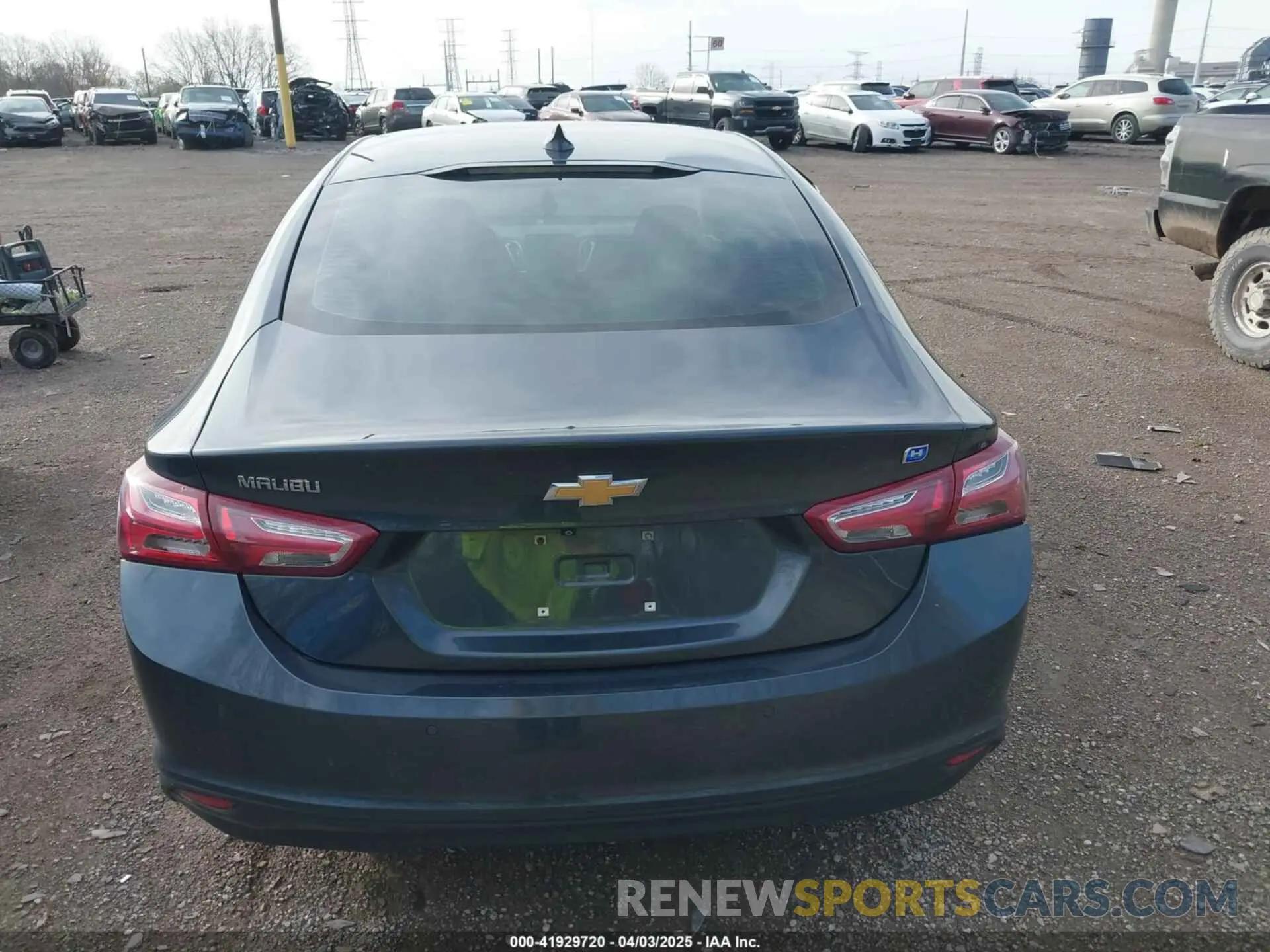 16 Photograph of a damaged car 1G1ZF5SU9KF145744 CHEVROLET MALIBU HYBRID 2019