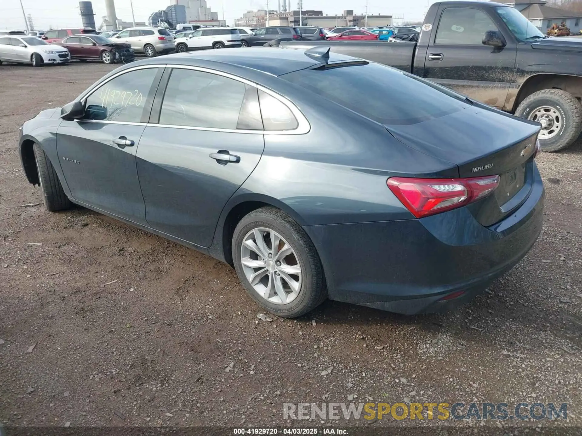 3 Photograph of a damaged car 1G1ZF5SU9KF145744 CHEVROLET MALIBU HYBRID 2019