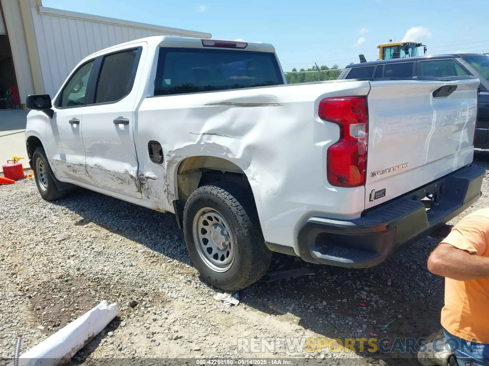 3 Photograph of a damaged car 1GCPWAEF5KZ177299 CHEVROLET SILVERADO 1500 2019