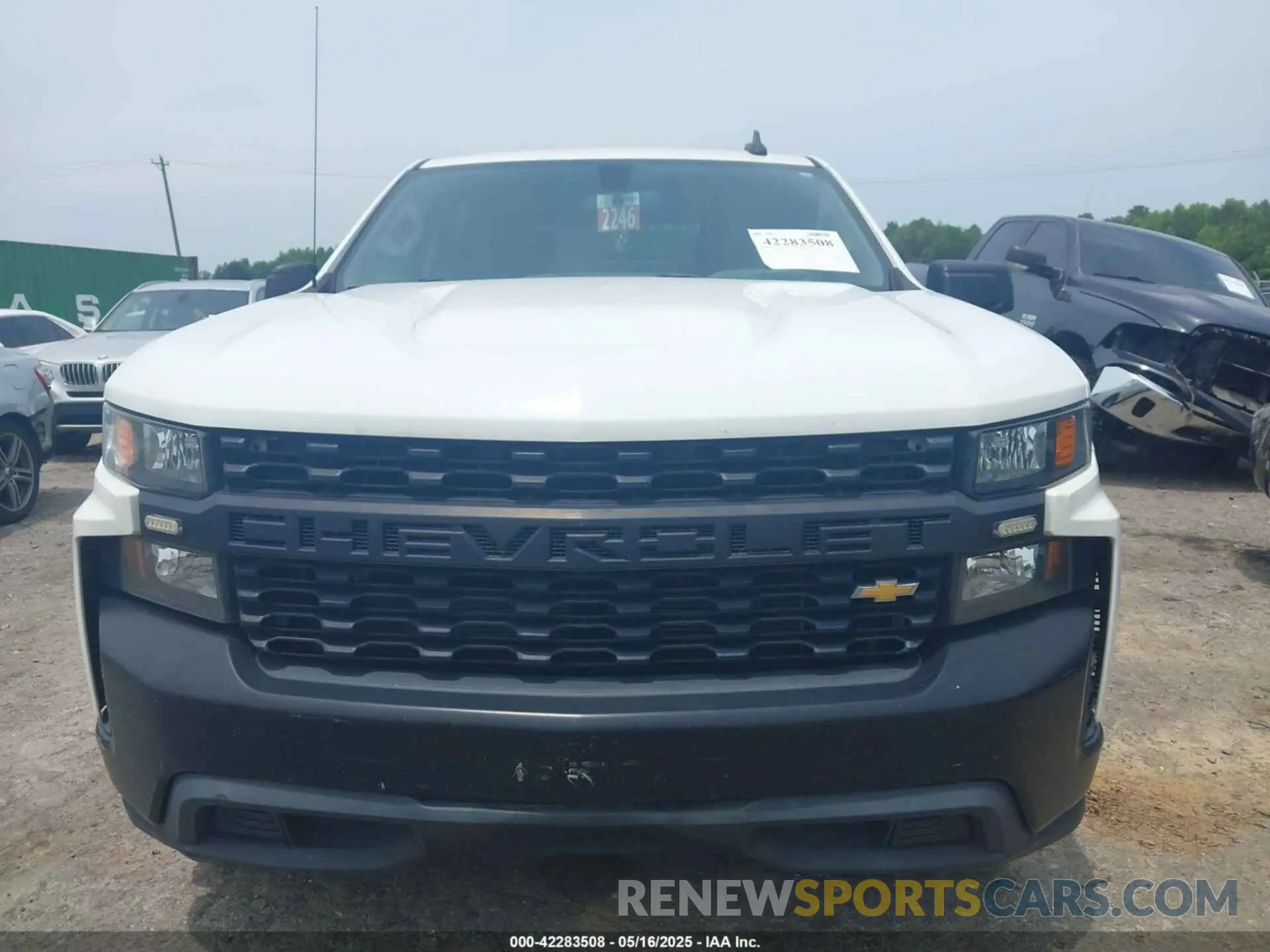 12 Photograph of a damaged car 1GCPWAEH4KZ335813 CHEVROLET SILVERADO 1500 2019