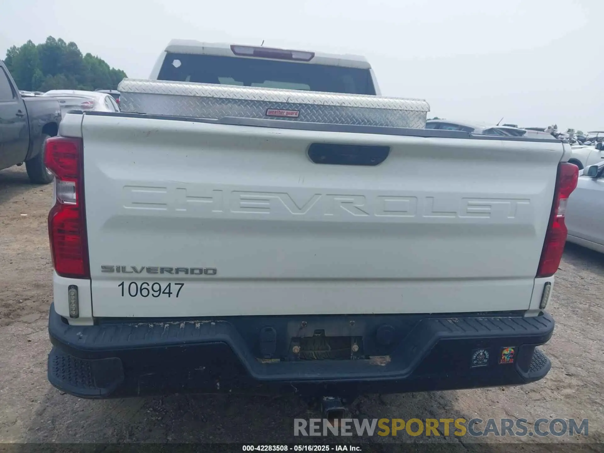 16 Photograph of a damaged car 1GCPWAEH4KZ335813 CHEVROLET SILVERADO 1500 2019