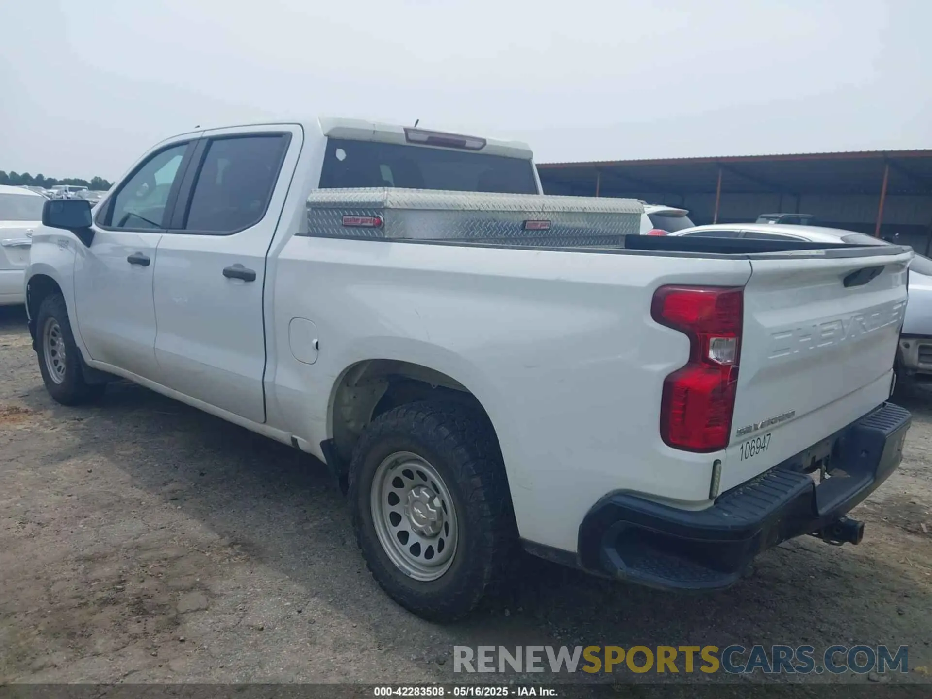 3 Photograph of a damaged car 1GCPWAEH4KZ335813 CHEVROLET SILVERADO 1500 2019