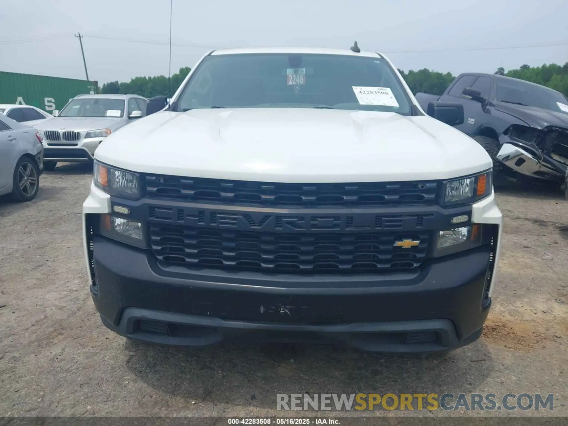 6 Photograph of a damaged car 1GCPWAEH4KZ335813 CHEVROLET SILVERADO 1500 2019