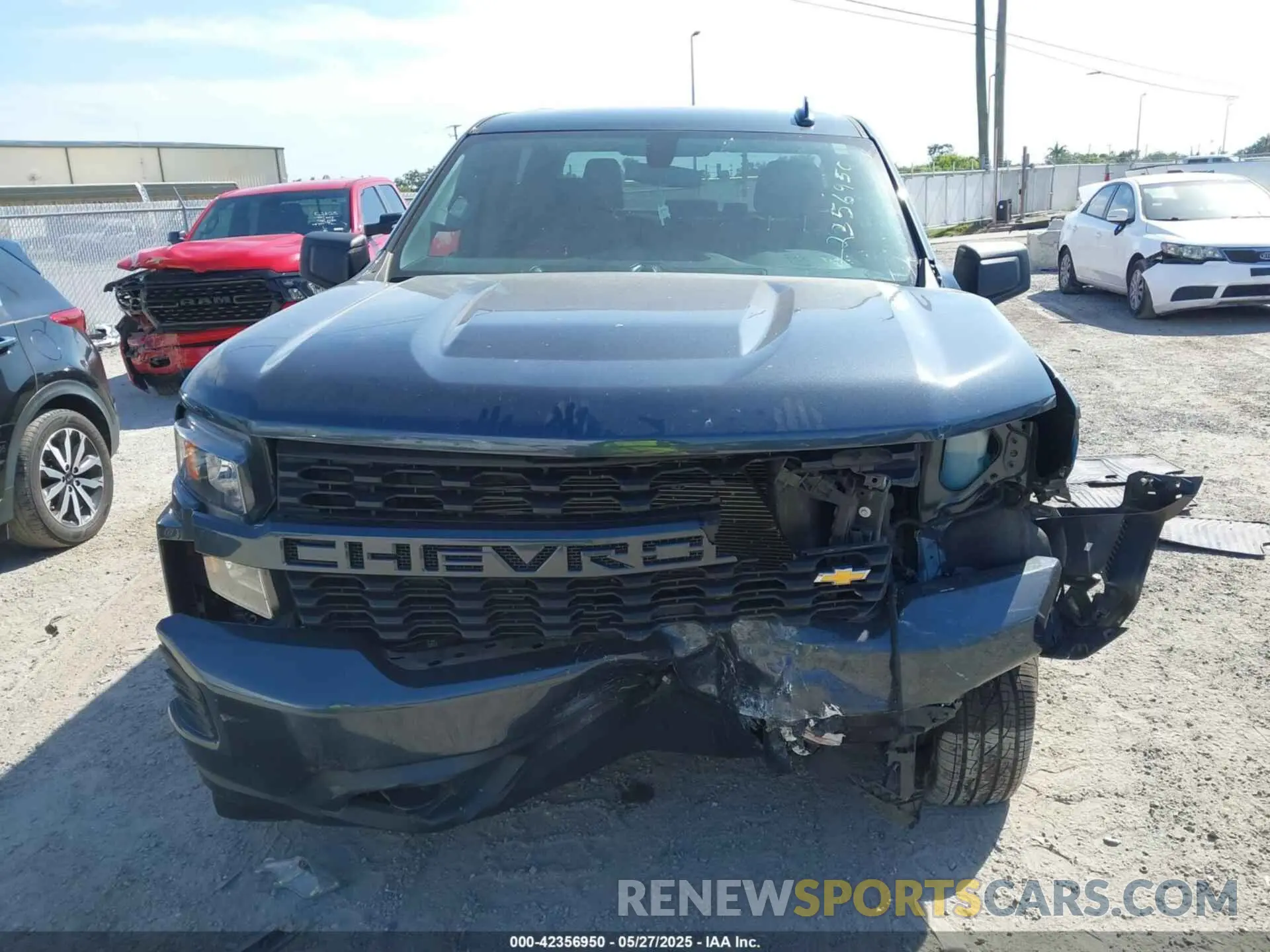6 Photograph of a damaged car 1GCPWBEF3KZ231916 CHEVROLET SILVERADO 1500 2019