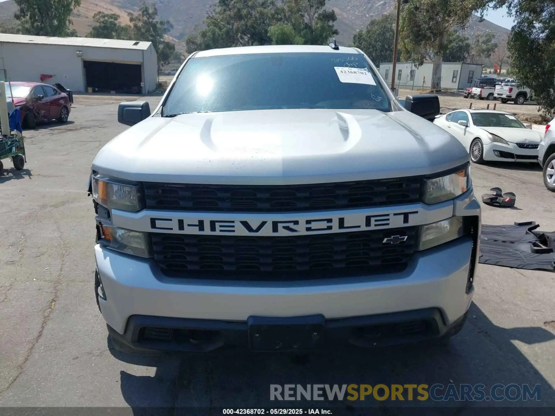 12 Photograph of a damaged car 1GCPWBEF8KZ173558 CHEVROLET SILVERADO 1500 2019