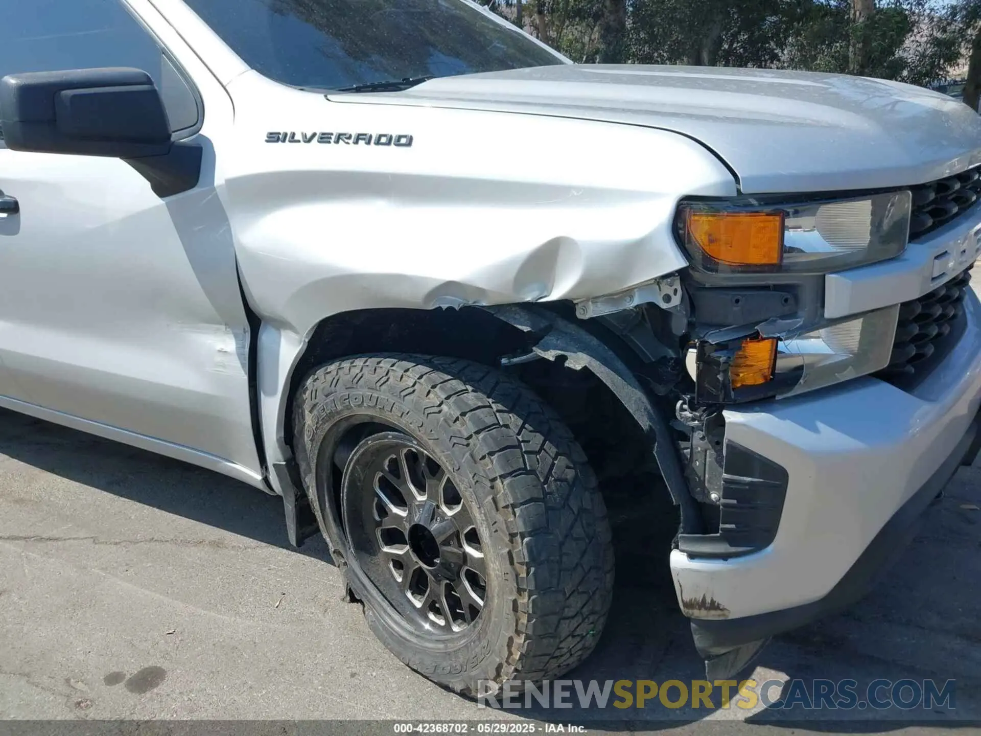 6 Photograph of a damaged car 1GCPWBEF8KZ173558 CHEVROLET SILVERADO 1500 2019