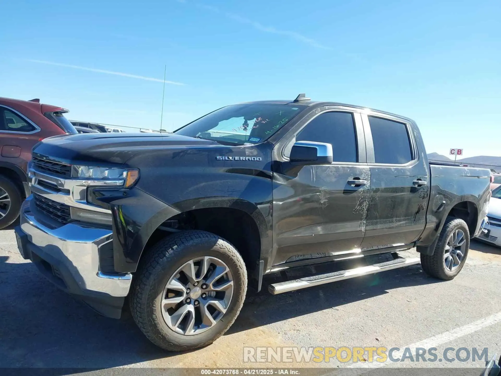 14 Photograph of a damaged car 1GCPWCED3KZ114986 CHEVROLET SILVERADO 1500 2019