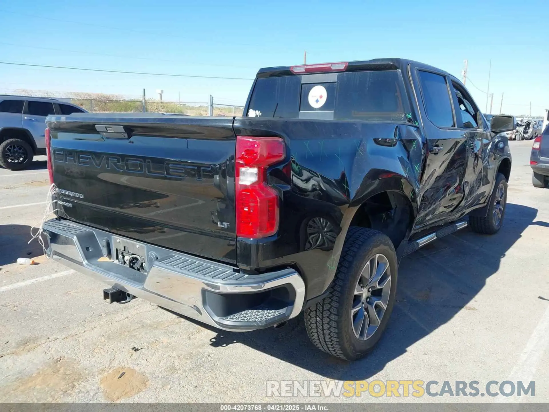 4 Photograph of a damaged car 1GCPWCED3KZ114986 CHEVROLET SILVERADO 1500 2019