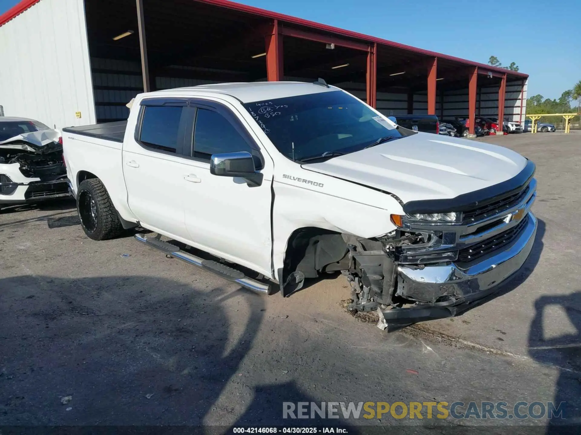 1 Photograph of a damaged car 1GCPWCED5KZ187390 CHEVROLET SILVERADO 1500 2019