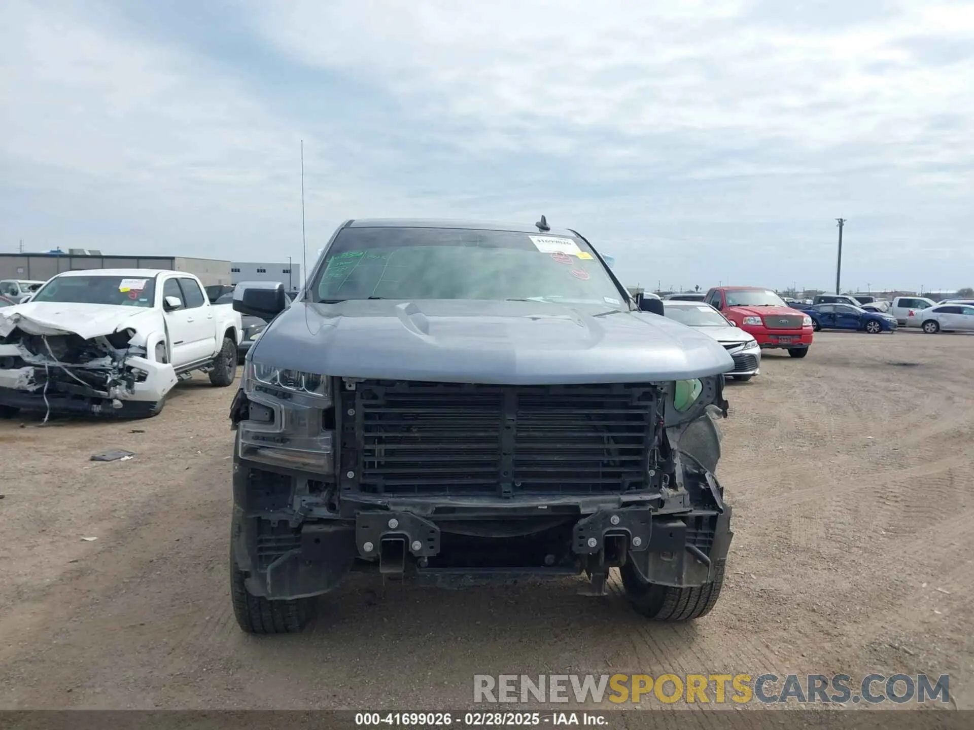 13 Photograph of a damaged car 1GCPWCED6KZ135346 CHEVROLET SILVERADO 1500 2019