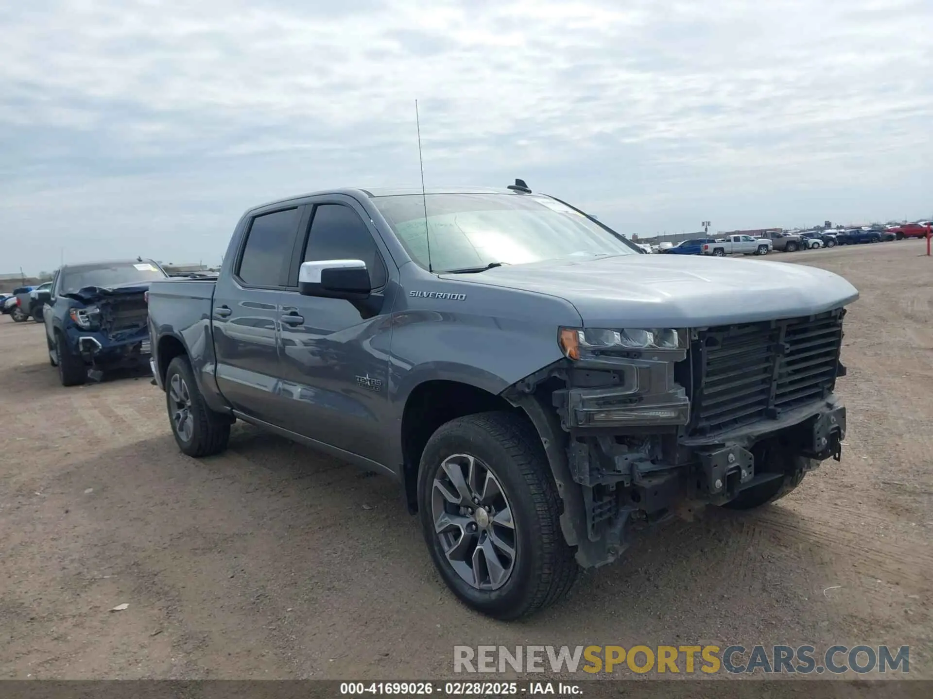 14 Photograph of a damaged car 1GCPWCED6KZ135346 CHEVROLET SILVERADO 1500 2019