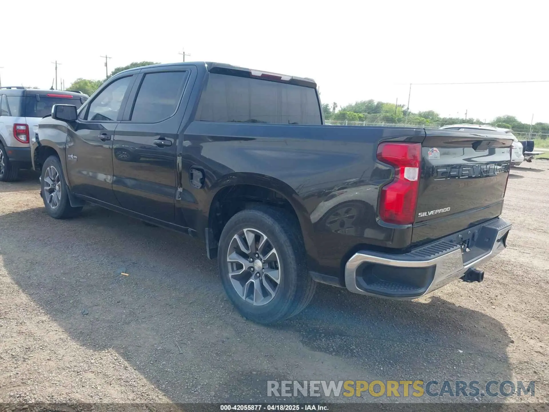 3 Photograph of a damaged car 1GCPWCED8KZ355412 CHEVROLET SILVERADO 1500 2019